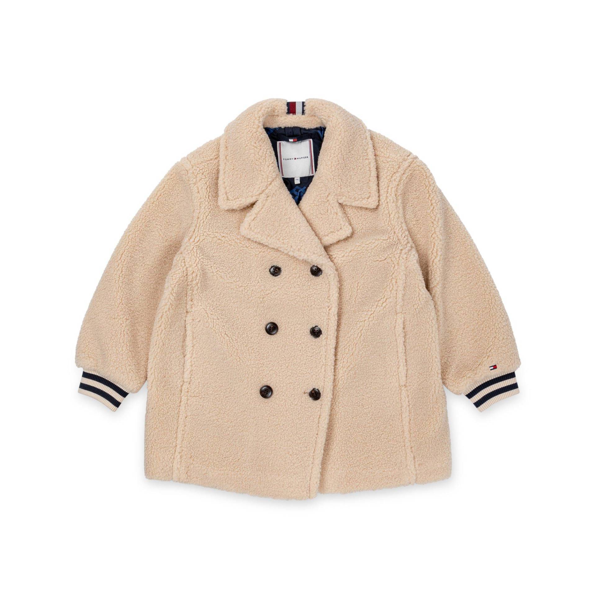 Mantel Mädchen Beige 5A von TOMMY HILFIGER