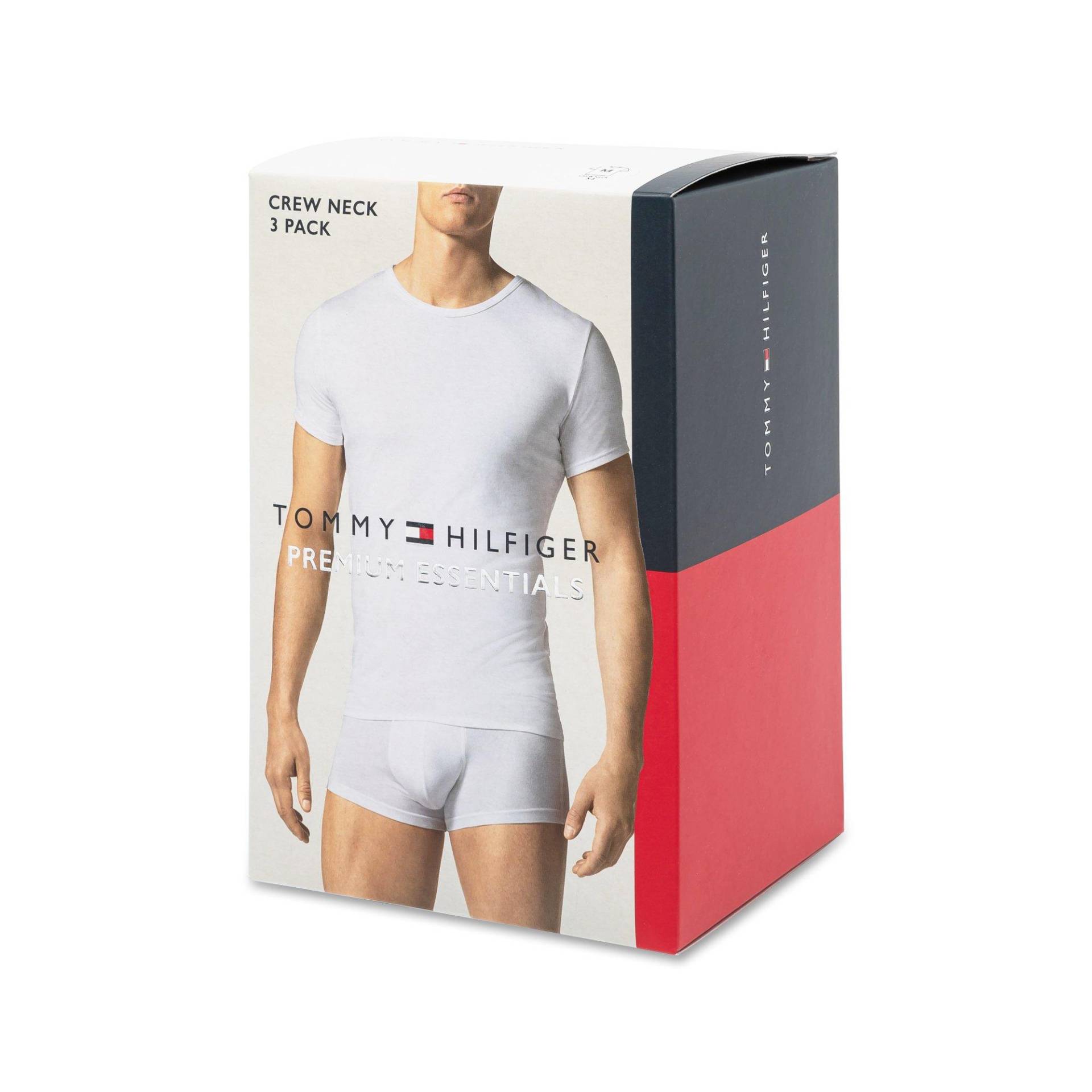 T-shirt Herren Weiss M von TOMMY HILFIGER