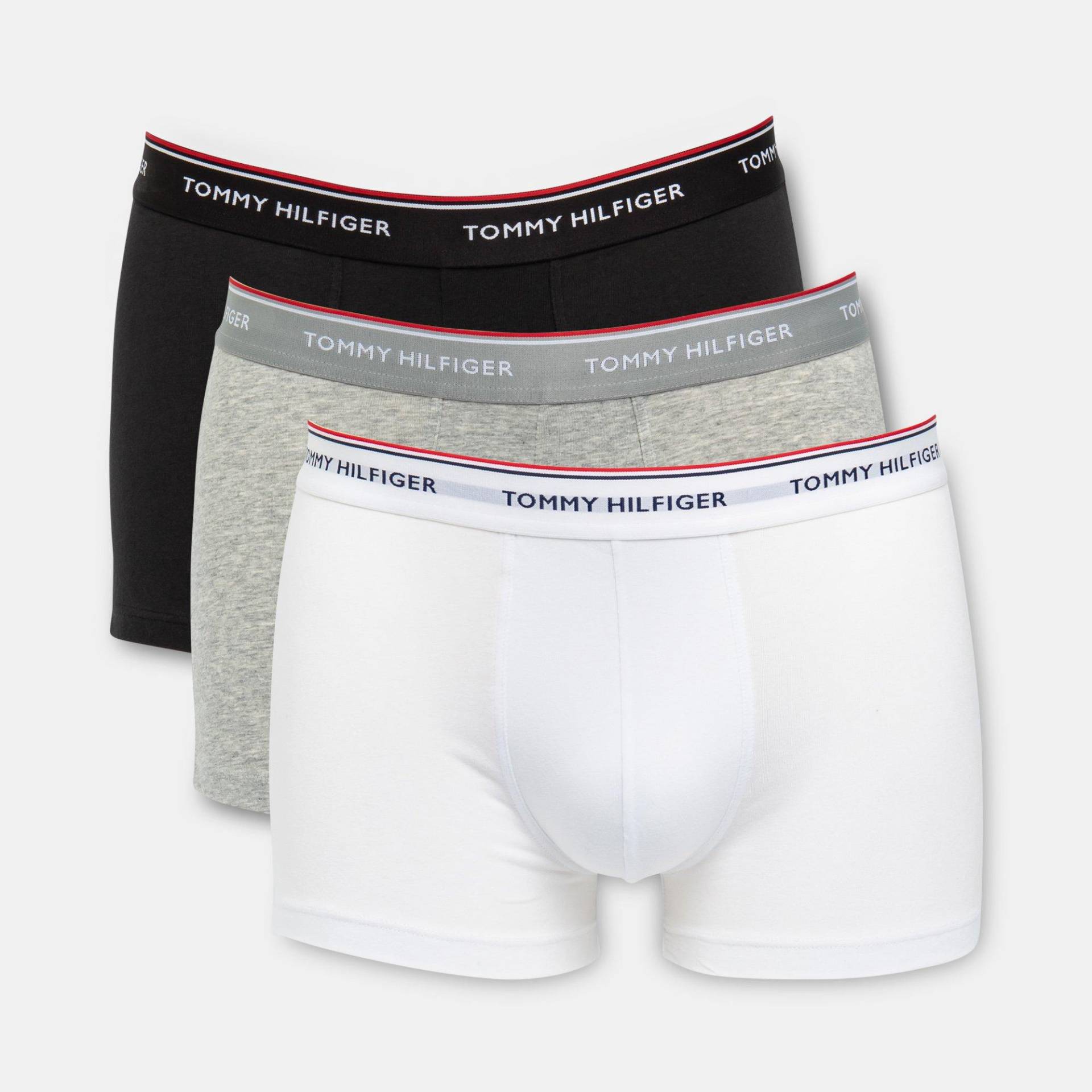 Triopack, Pantys Herren Grau XL von TOMMY HILFIGER