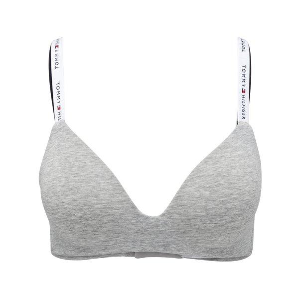 Triangle-bh, Wattiert Damen Grau Melange XS von TOMMY HILFIGER