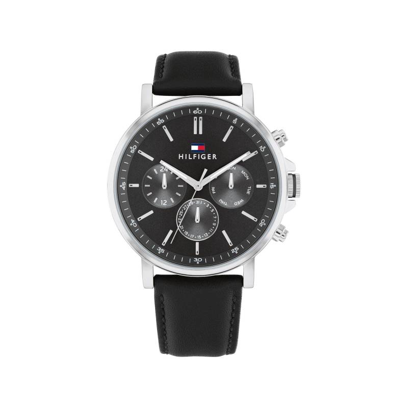 Multifunktionsuhr Herren Black 44mm von TOMMY HILFIGER