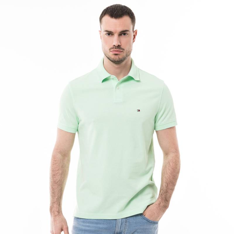 Poloshirt, Kurzarm Herren Frühlingsgrün XL von TOMMY HILFIGER