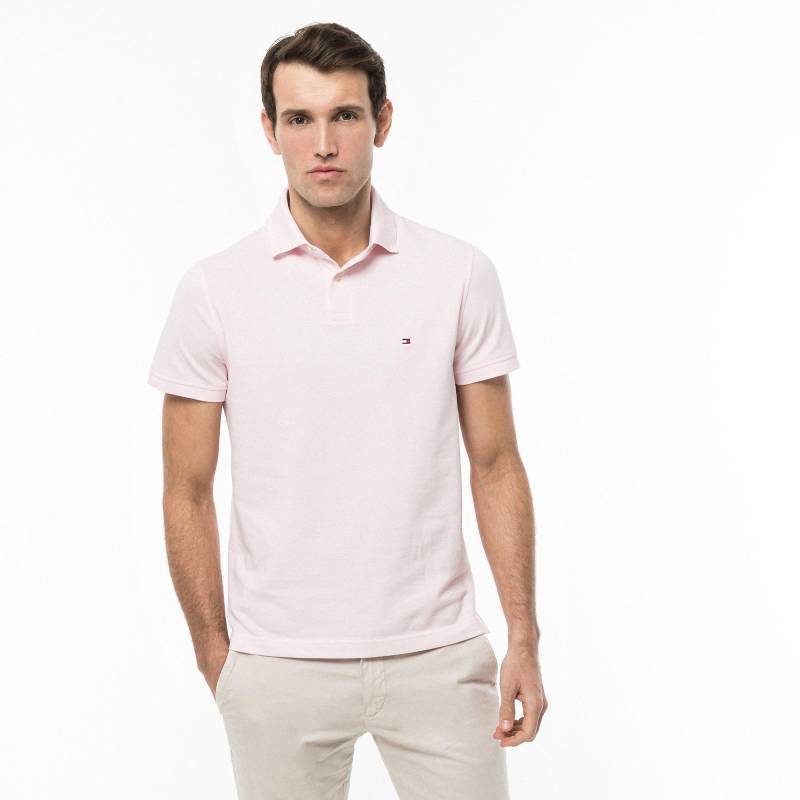 Poloshirt, Kurzarm Herren Rosa  XXL von TOMMY HILFIGER