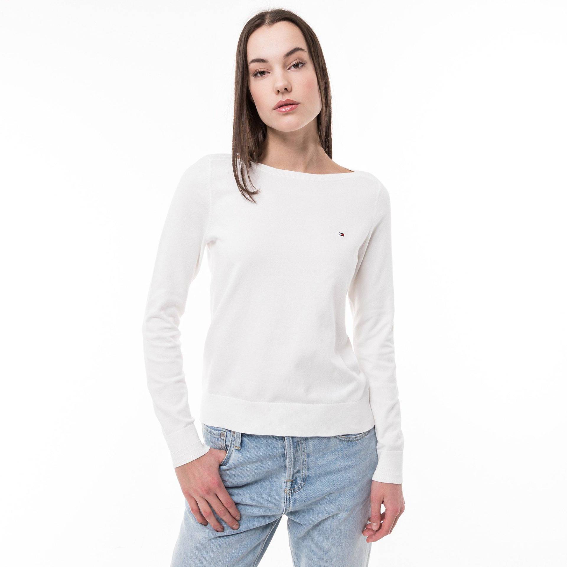 Pullover, U-boot Damen Ecru S von TOMMY HILFIGER