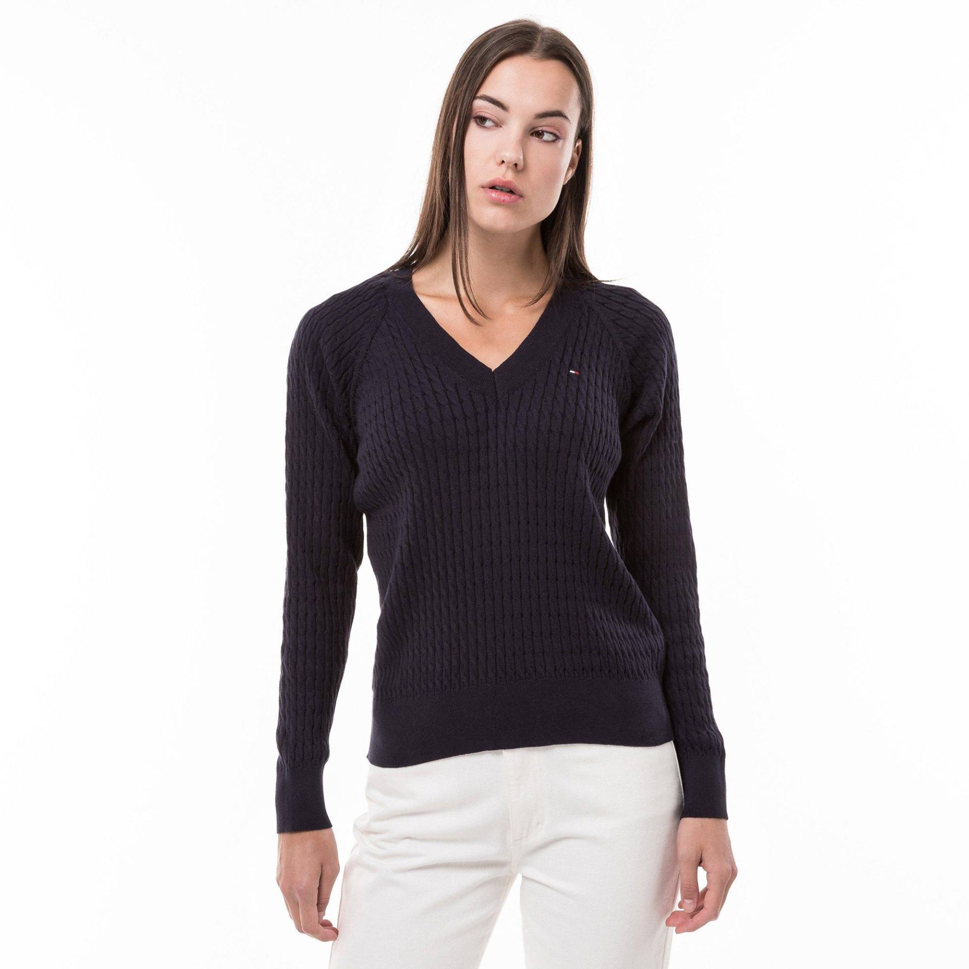 Pullover Damen Marine XS von TOMMY HILFIGER