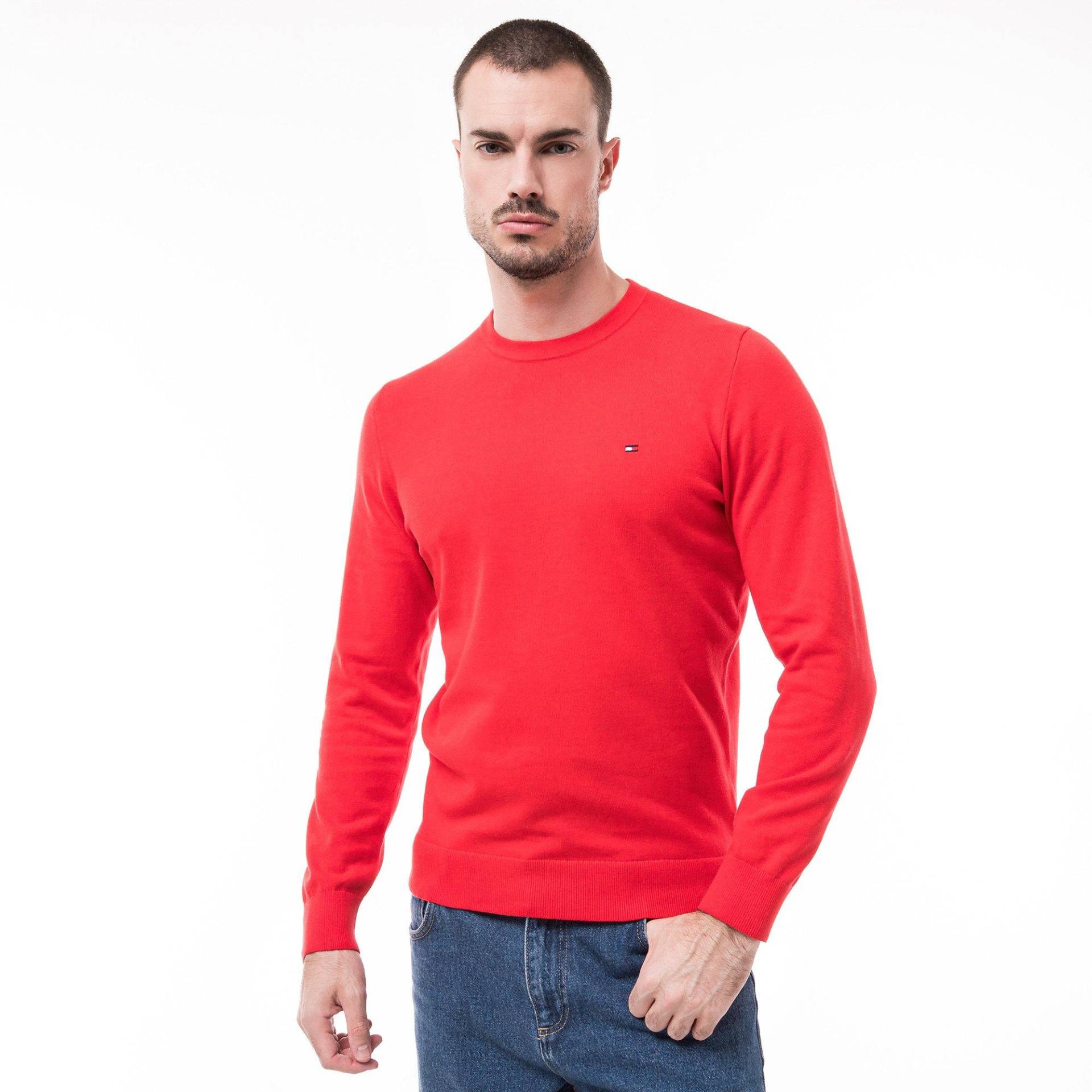 Pullover Herren Rot M von TOMMY HILFIGER