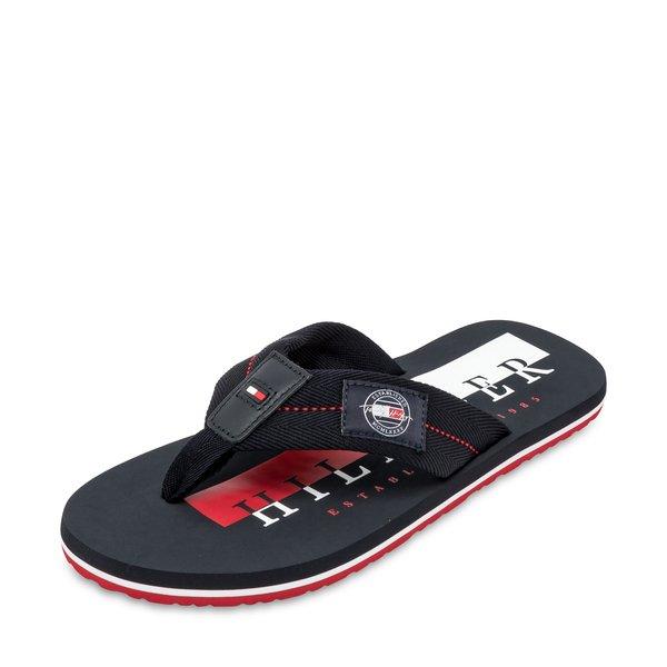 Flip-flops Herren Dunkelblau 45 von TOMMY HILFIGER