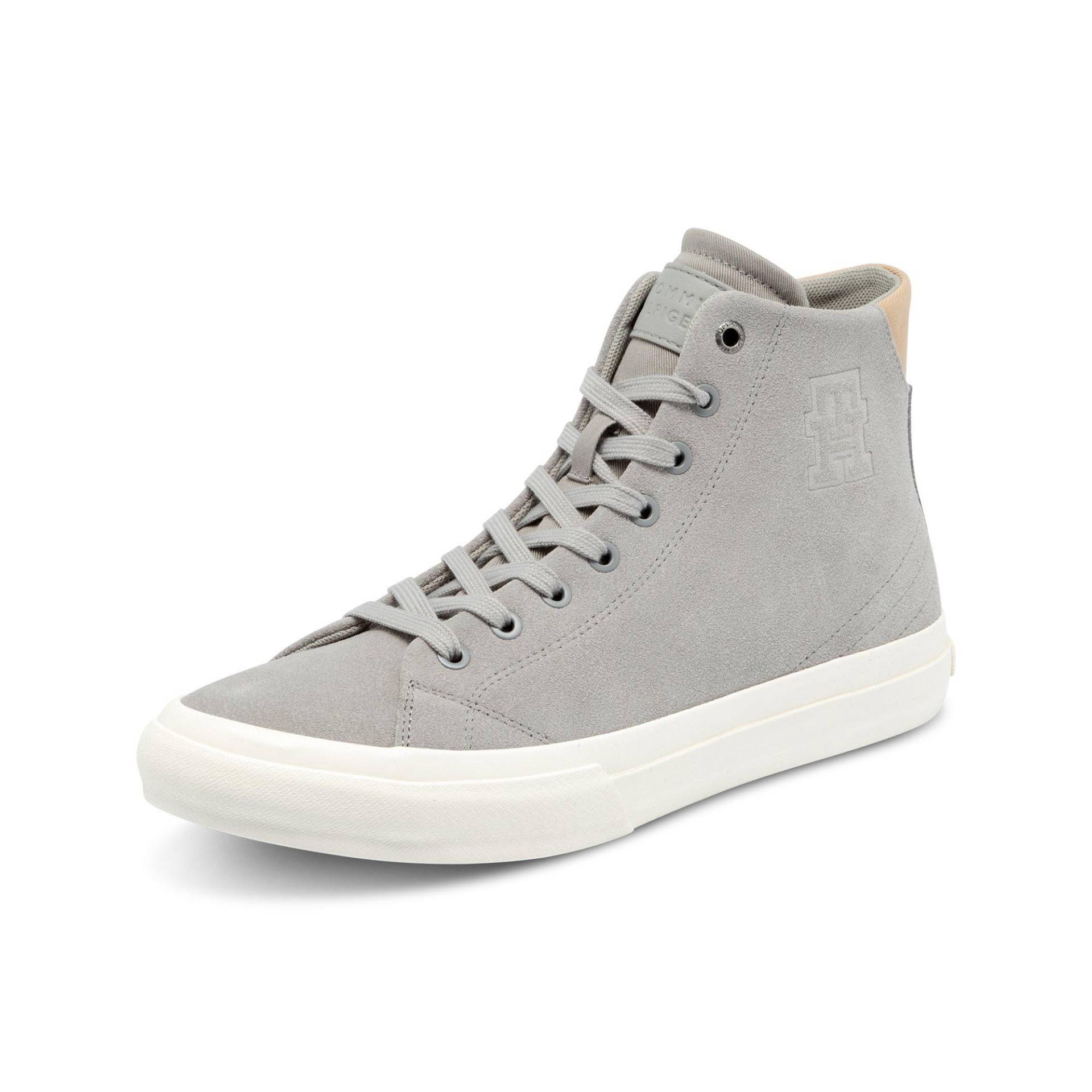 Sneakers, High Top Herren Grau 40 von TOMMY HILFIGER