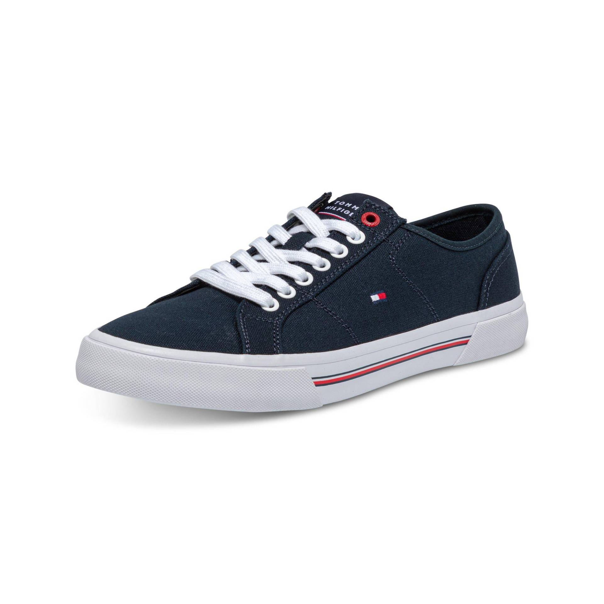 Sneakers, Low Top Herren Dunkelblau 41 von TOMMY HILFIGER