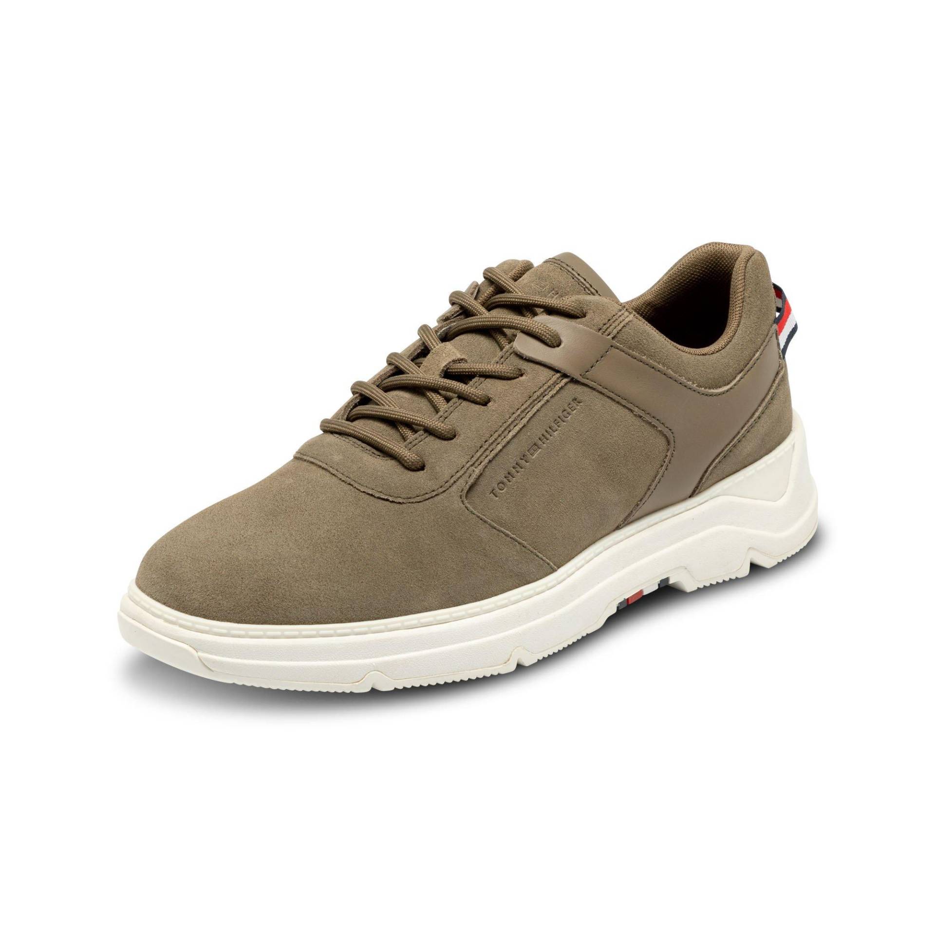 Sneakers, Low Top Herren Khaki 40 von TOMMY HILFIGER