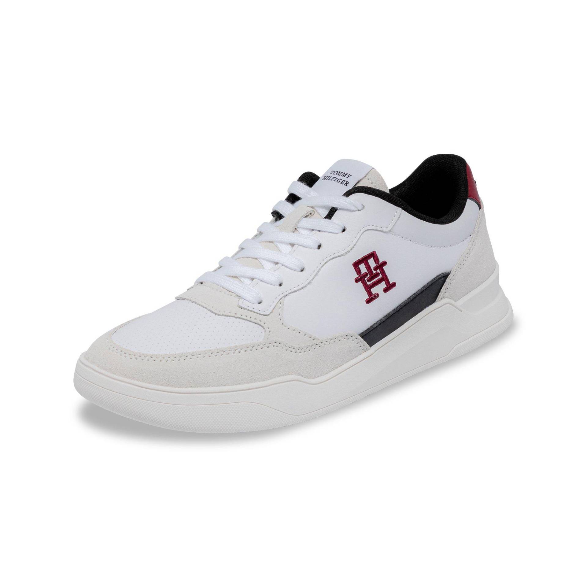 Sneakers, Low Top Herren Weiss 42 von TOMMY HILFIGER