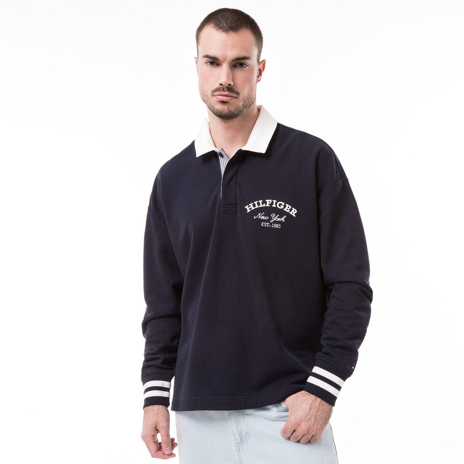 Sweatshirt Herren Dunkelblau S von TOMMY HILFIGER