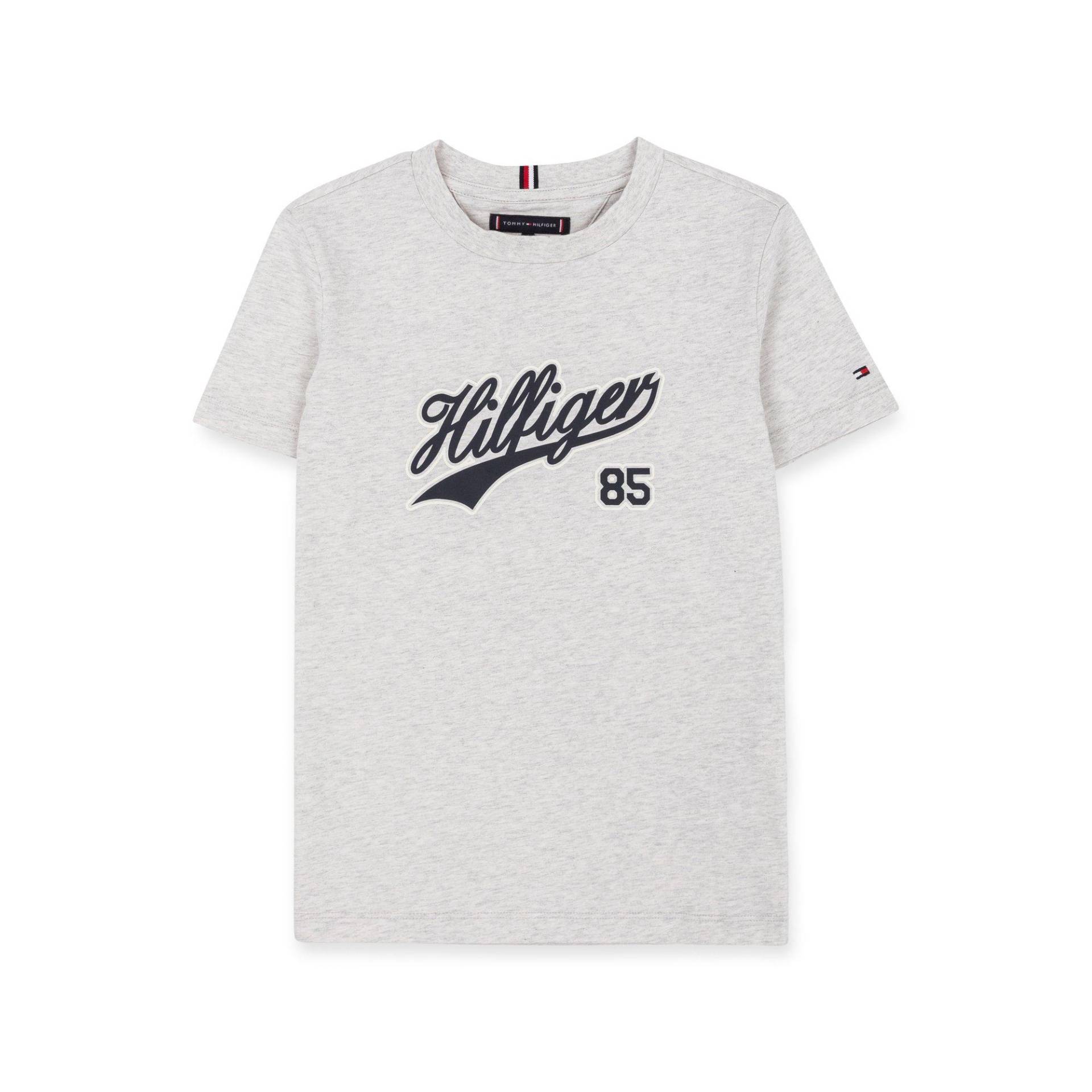 T-shirt, Kurzarm Jungen Grau 6A von TOMMY HILFIGER