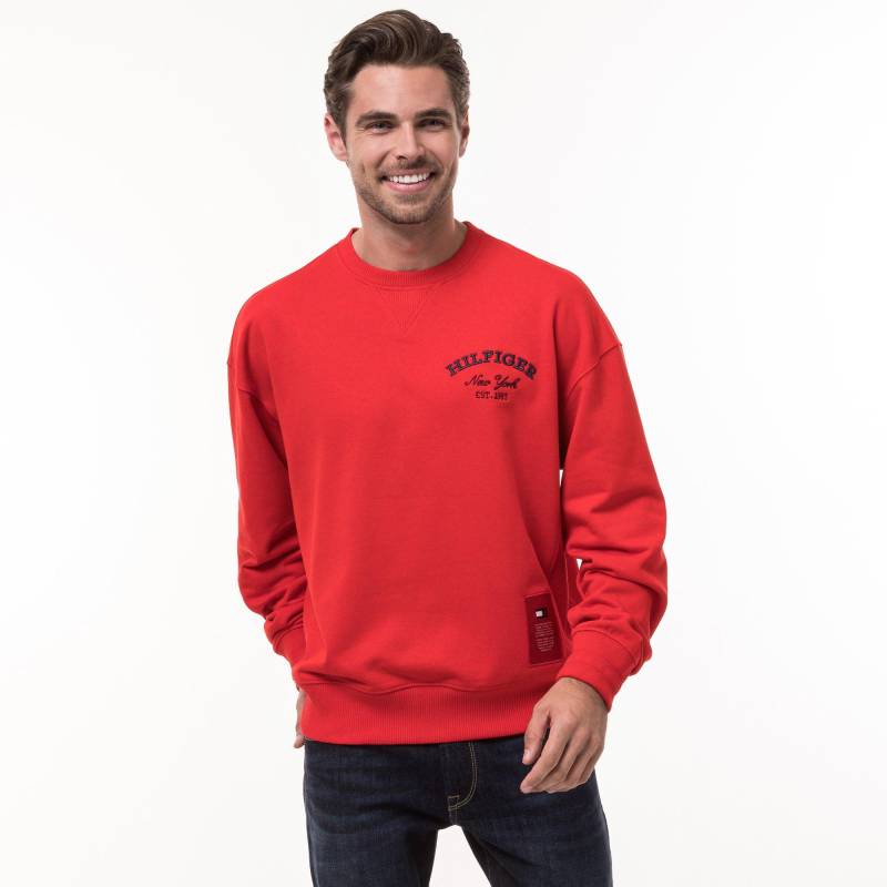 Sweatshirt Herren Rot S von TOMMY HILFIGER