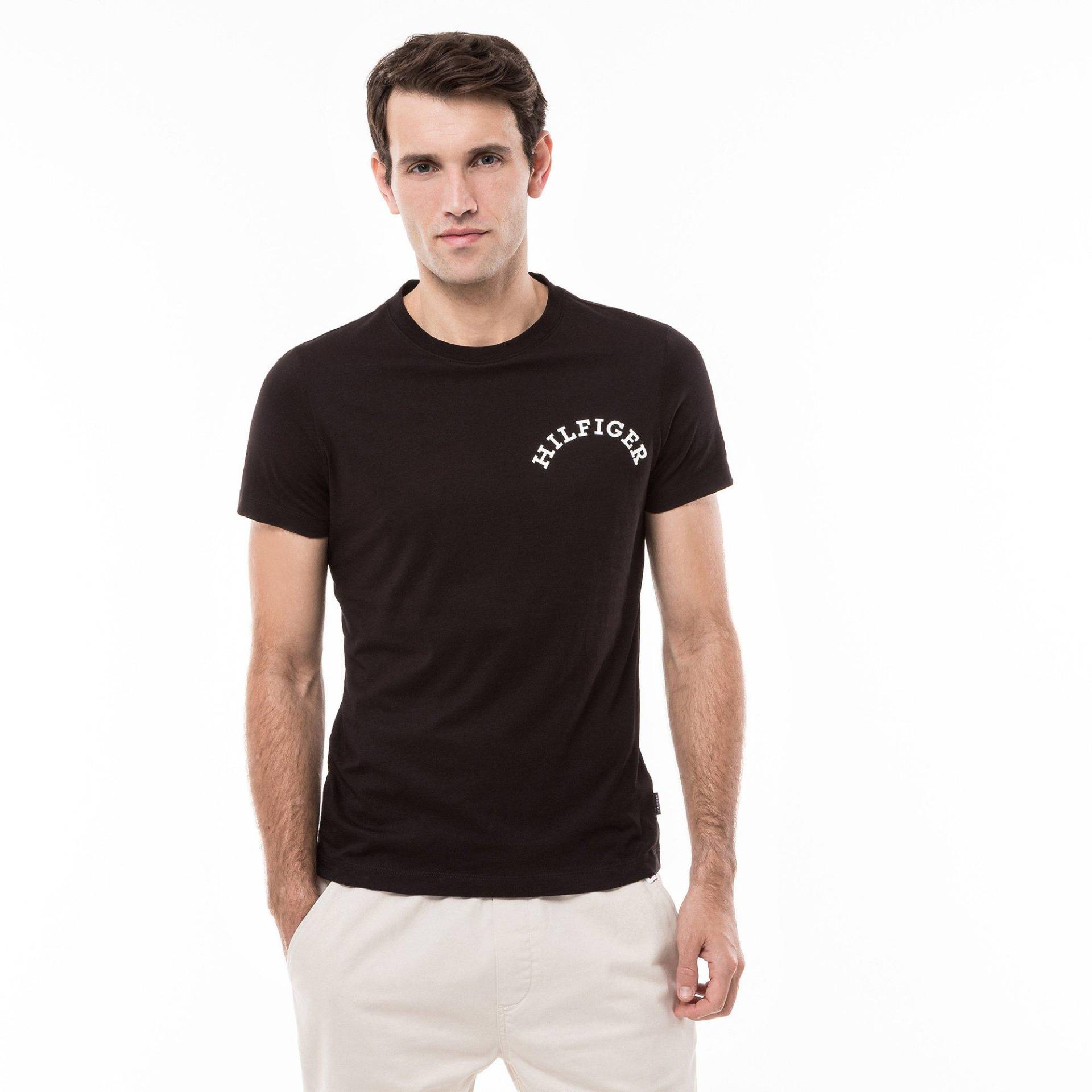 T-shirt Herren Black XXL von TOMMY HILFIGER