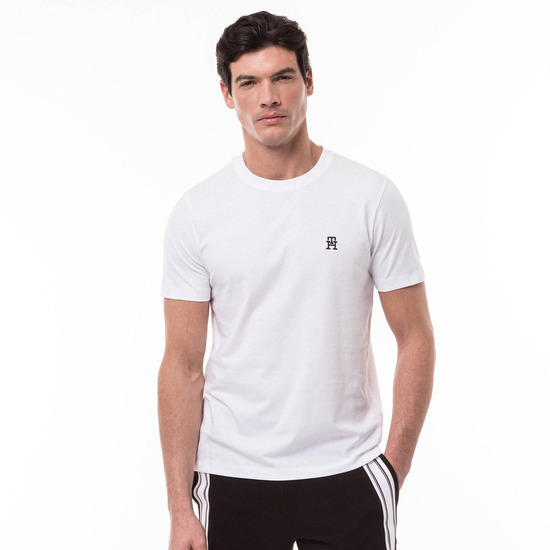 T-shirt Herren Weiss XXL von TOMMY HILFIGER