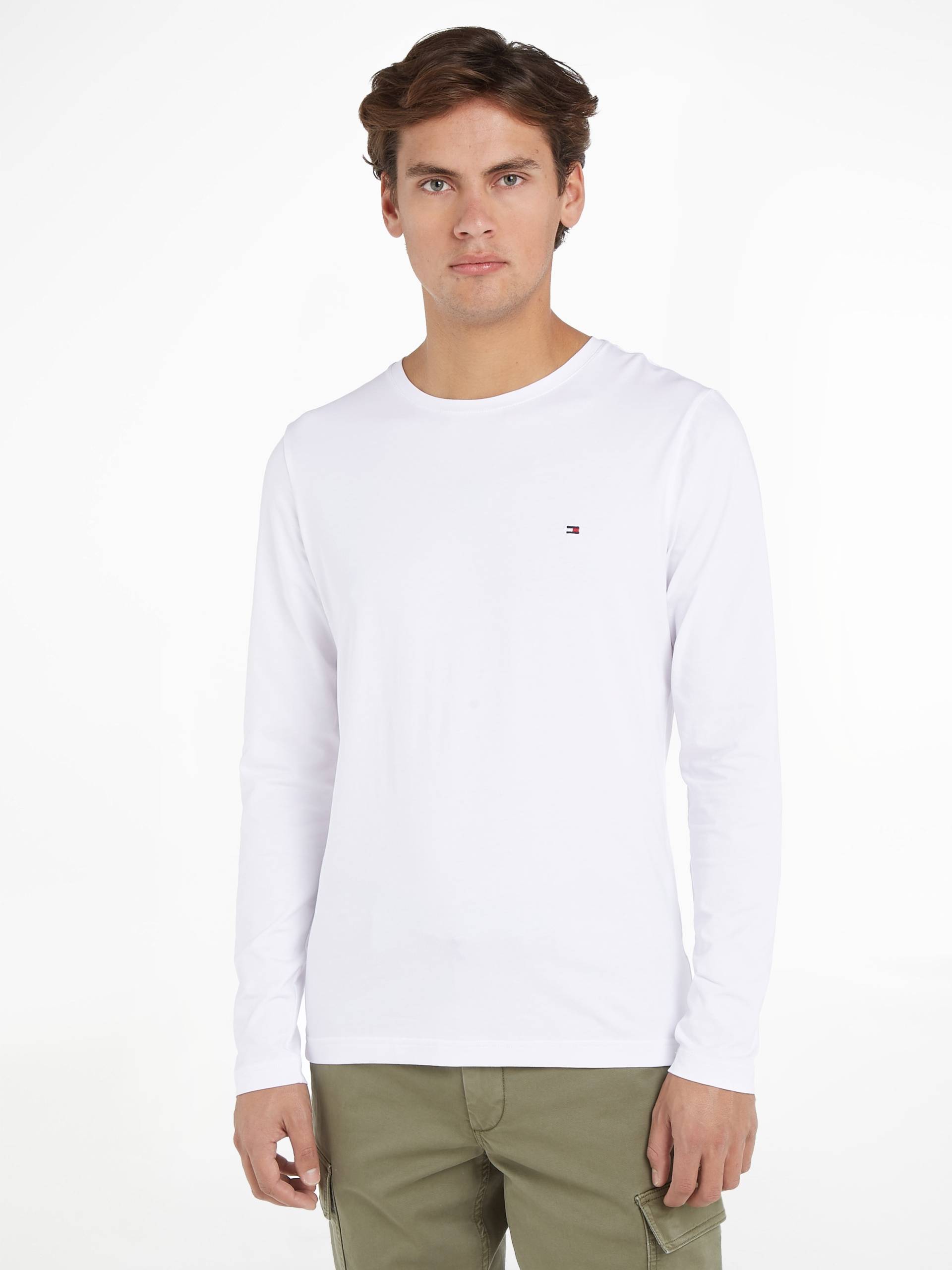 Tommy Hilfiger Langarmshirt »STRETCH SLIM FIT LONG SLEEVE« von TOMMY HILFIGER