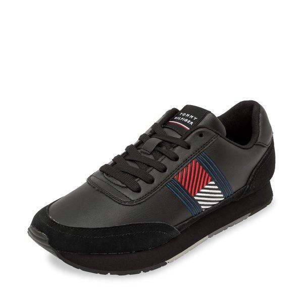 Sneakers, Low Top Herren Black 43 von TOMMY HILFIGER