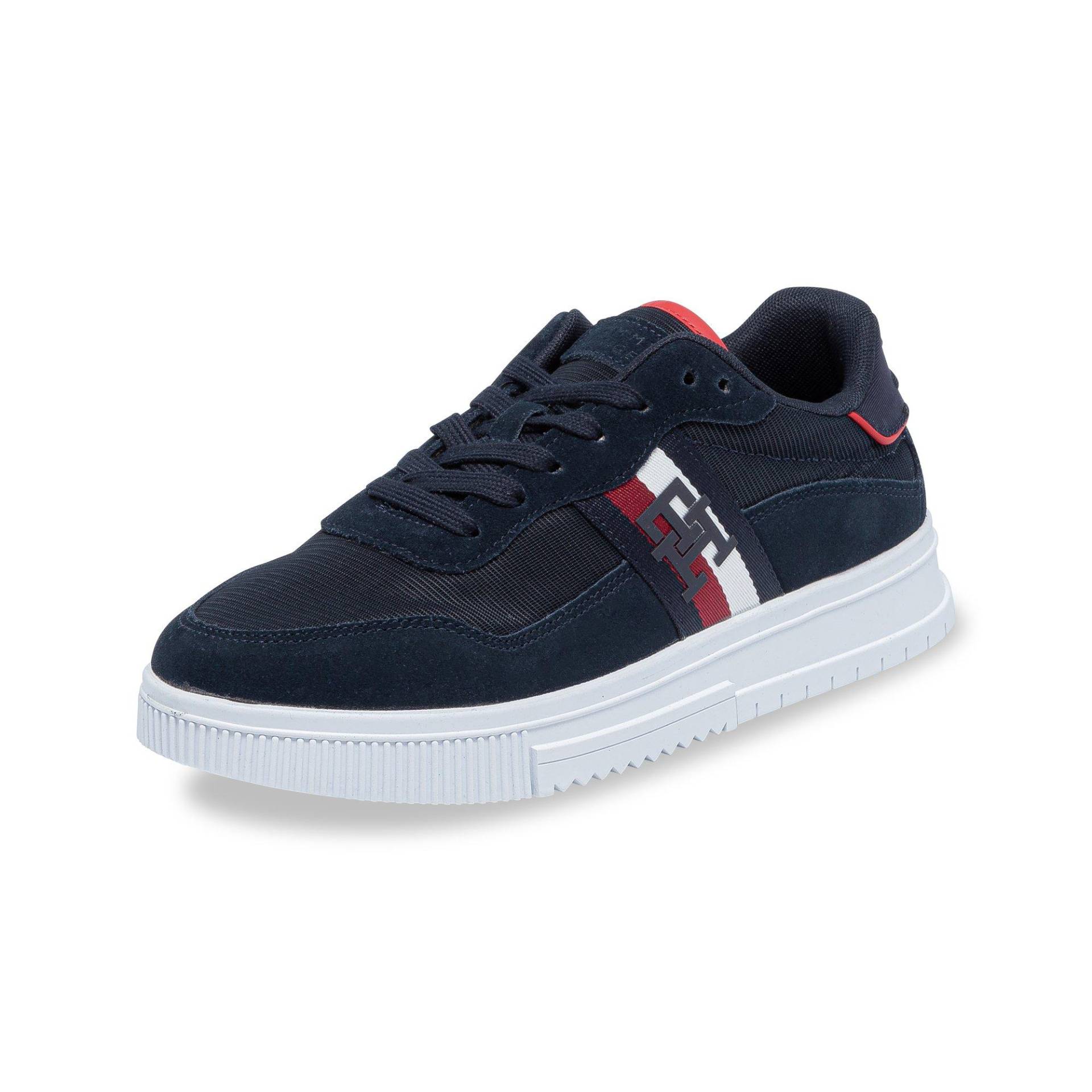 Sneakers, Low Top Herren Marine 41 von TOMMY HILFIGER