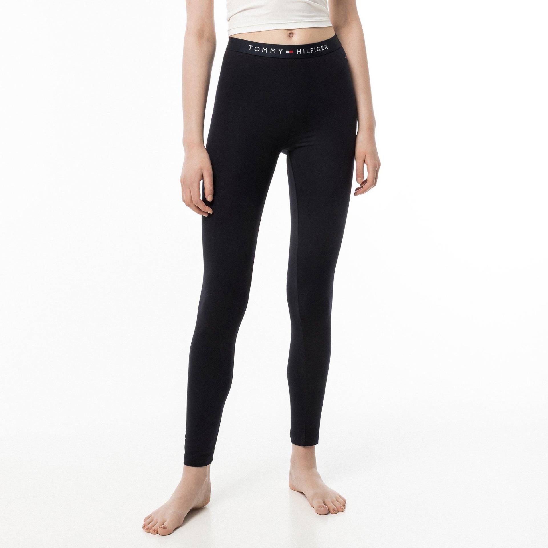 Lange Leggings Damen Dunkelblau XS von TOMMY HILFIGER