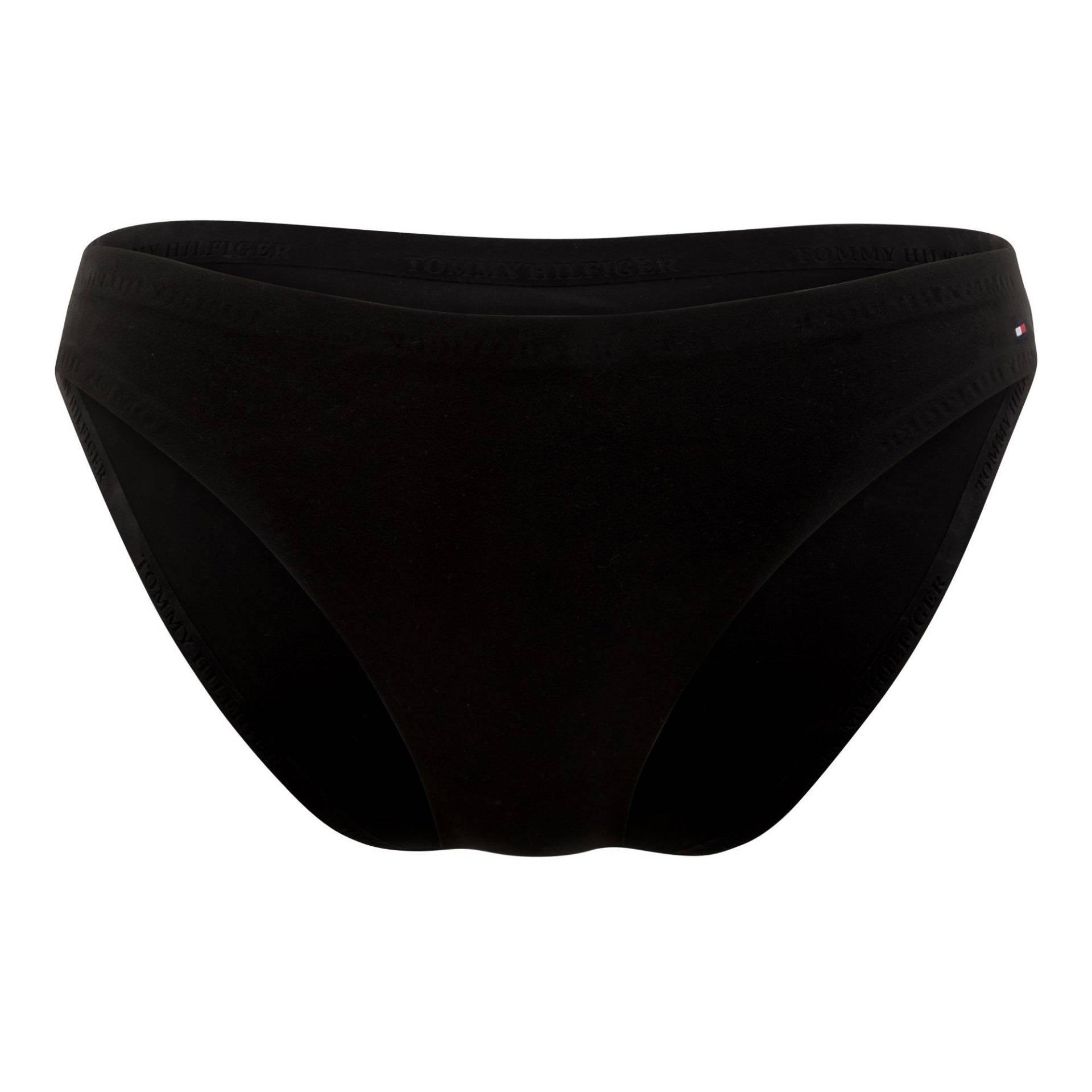 Slip Aus Mikrofaser Damen Black XS von TOMMY HILFIGER