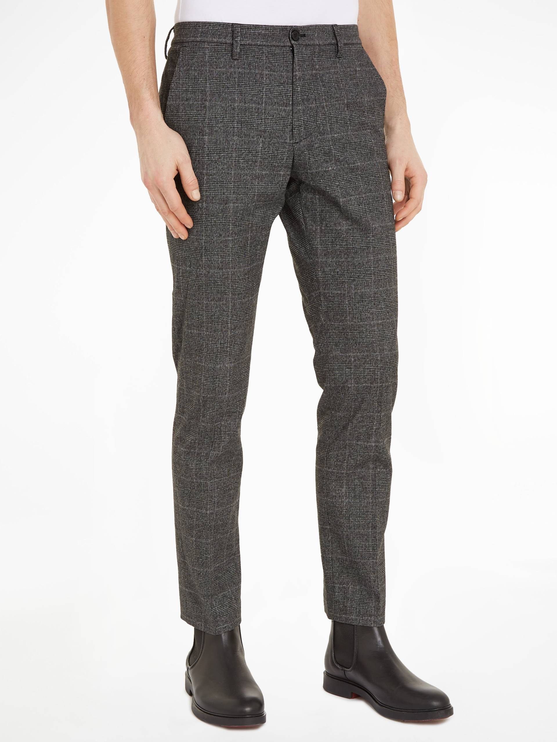 Tommy Hilfiger 5-Pocket-Hose »DENTON BRUSHED CHECK« von TOMMY HILFIGER