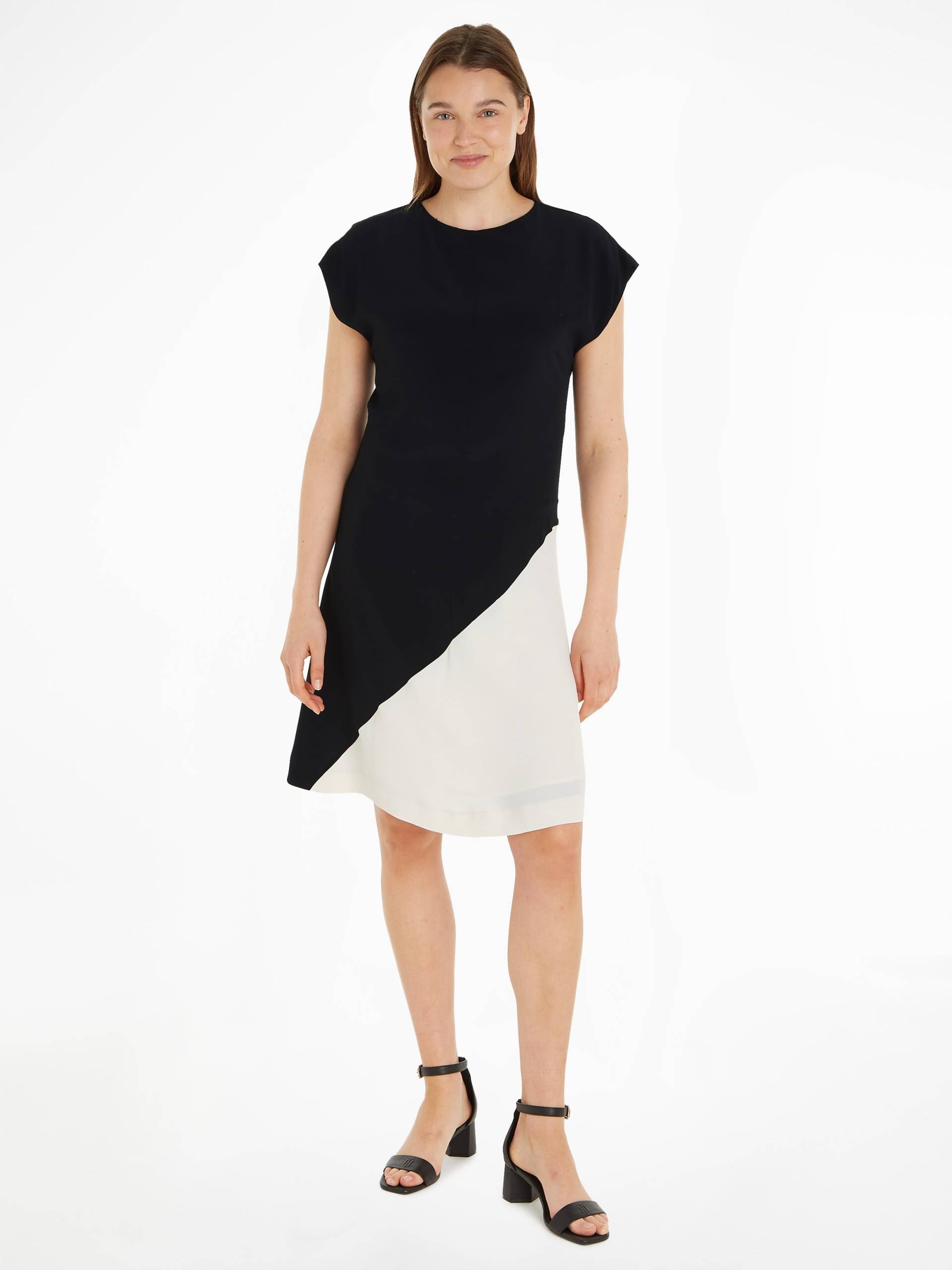 Tommy Hilfiger Blusenkleid »VISCOSE BLOCKED KNEE DRESS« von TOMMY HILFIGER