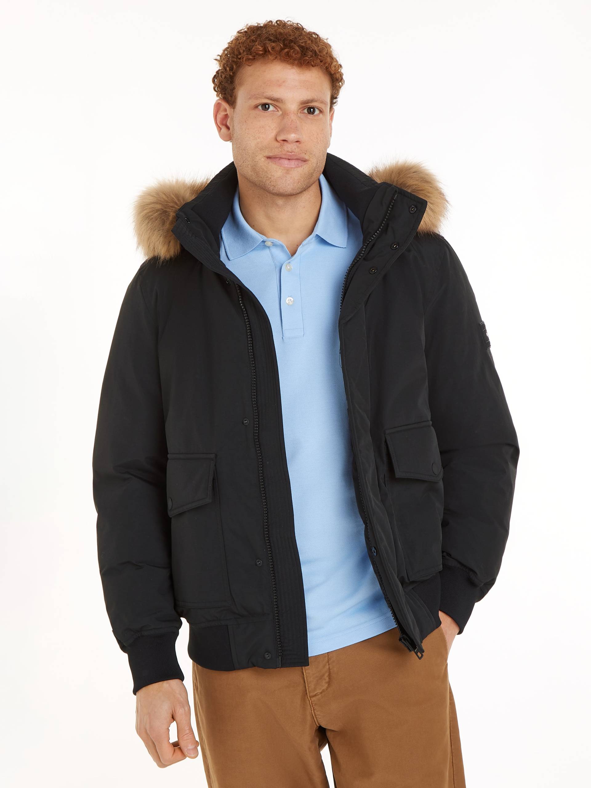 Tommy Hilfiger Bomberjacke »ROCKIE DOWN BOMBER«, mit Kapuze Tommy Hilfiger Bomberjacke »ROCKIE DOWN BOMBER«, mit Kapuze von TOMMY HILFIGER