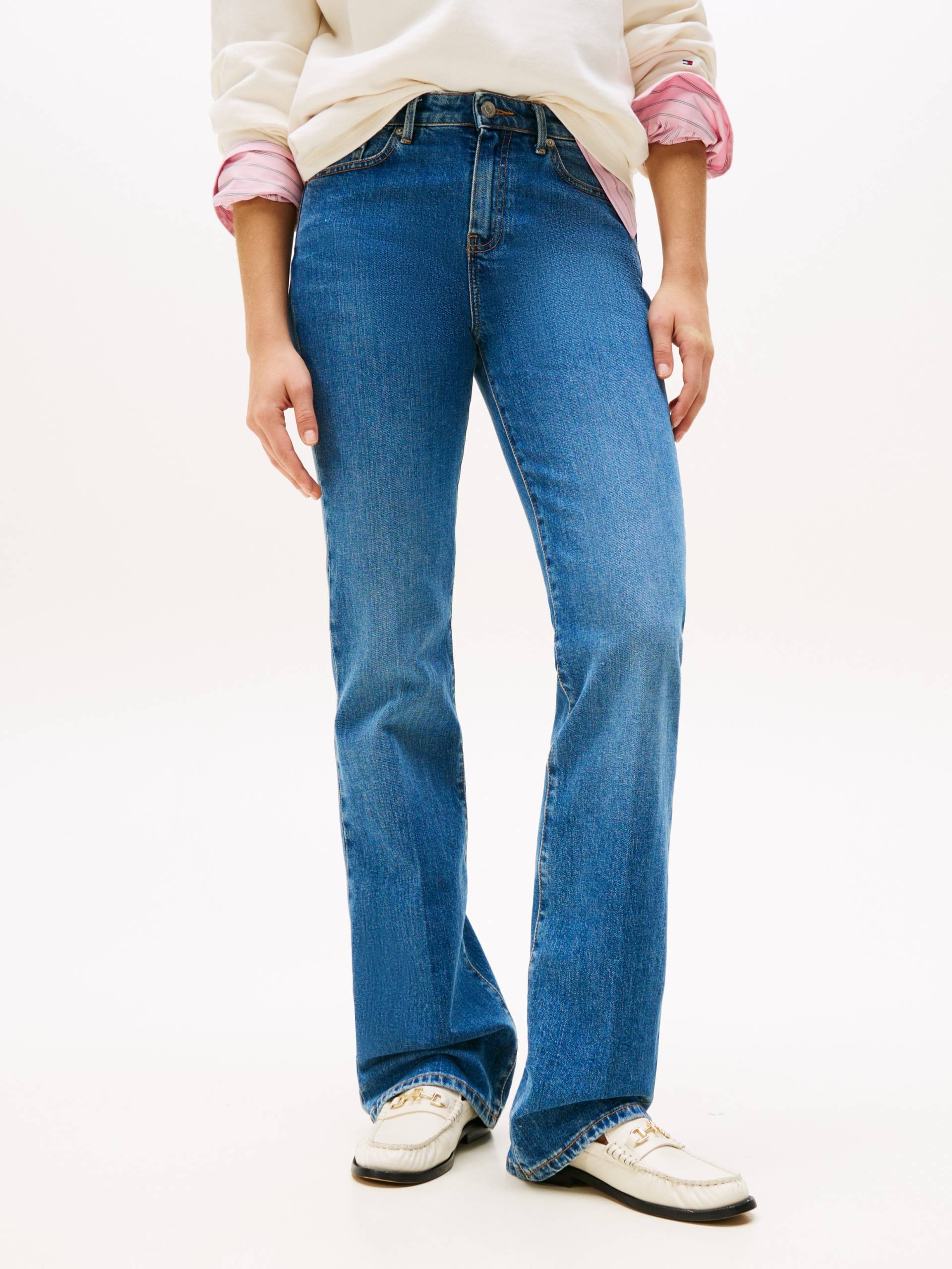 Tommy Hilfiger Bootcut-Jeans »DNM FLO BOOTCUT RW« von TOMMY HILFIGER