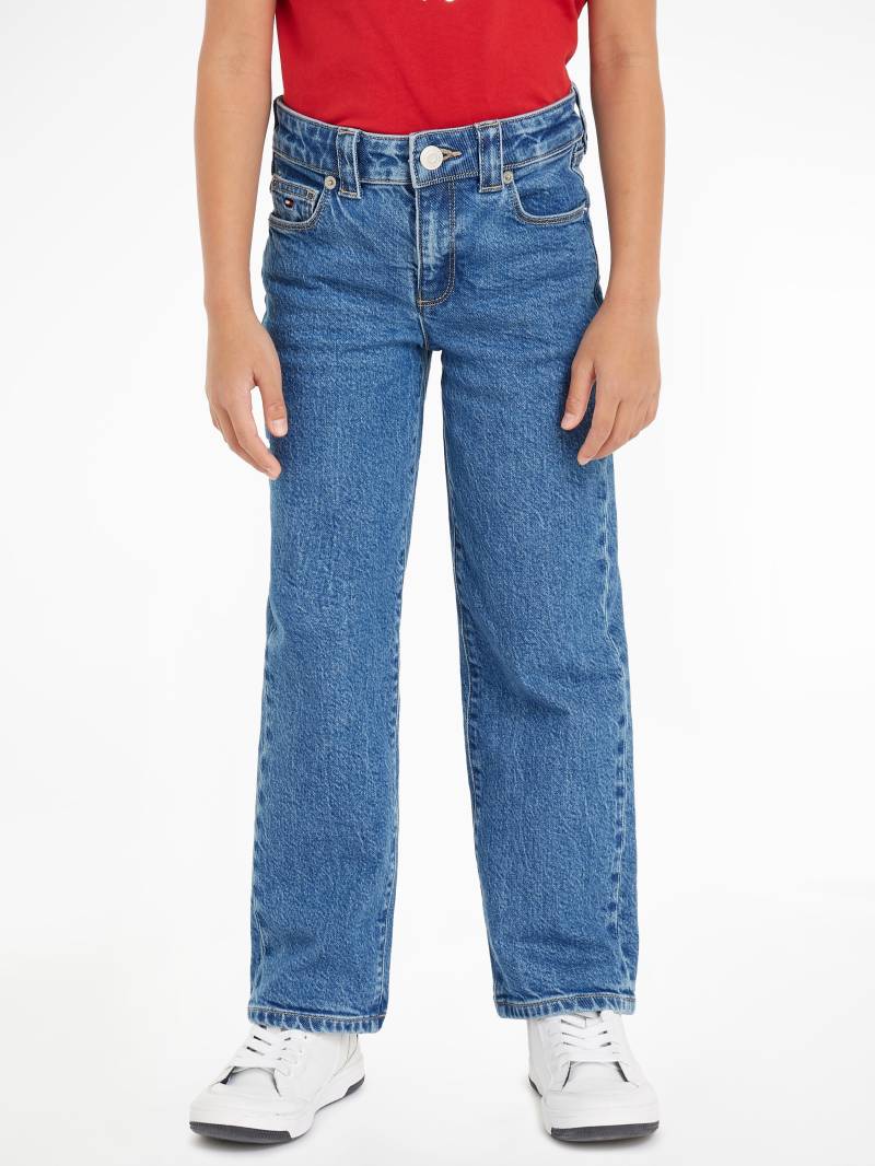 Tommy Hilfiger Bootcut-Jeans »GIRLFRIEND COMFORT DENIM«, Kinder bis 16 Jahre im 5-Pocket-Style von TOMMY HILFIGER