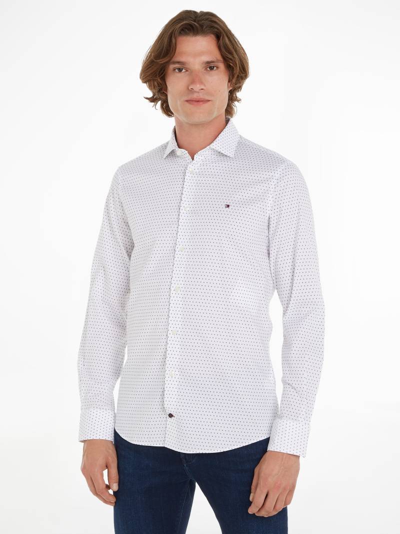 Tommy Hilfiger Businesshemd »CL-W OXF CIRCLE PRINT SHIRT SF« von TOMMY HILFIGER