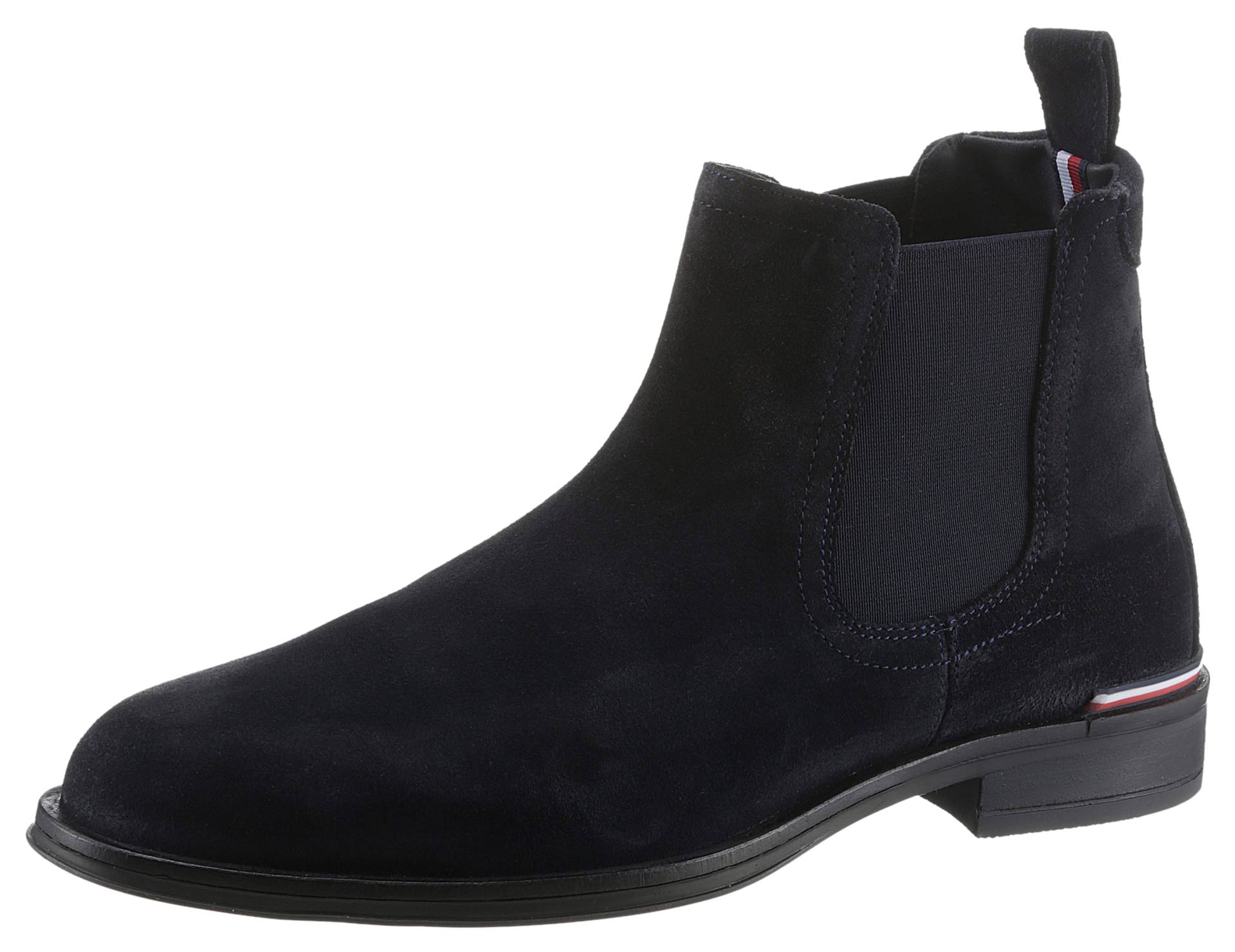 Tommy Hilfiger Chelseaboots »CORE RWB HILFIGER SUEDE CHELSEA« von TOMMY HILFIGER