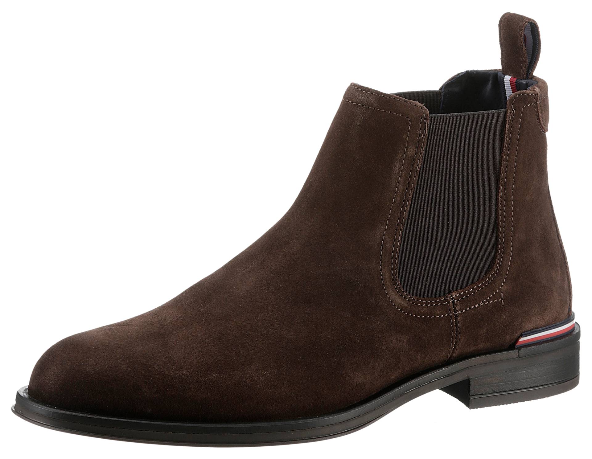 Tommy Hilfiger Chelseaboots »CORE RWB HILFIGER SUEDE CHELSEA« von TOMMY HILFIGER