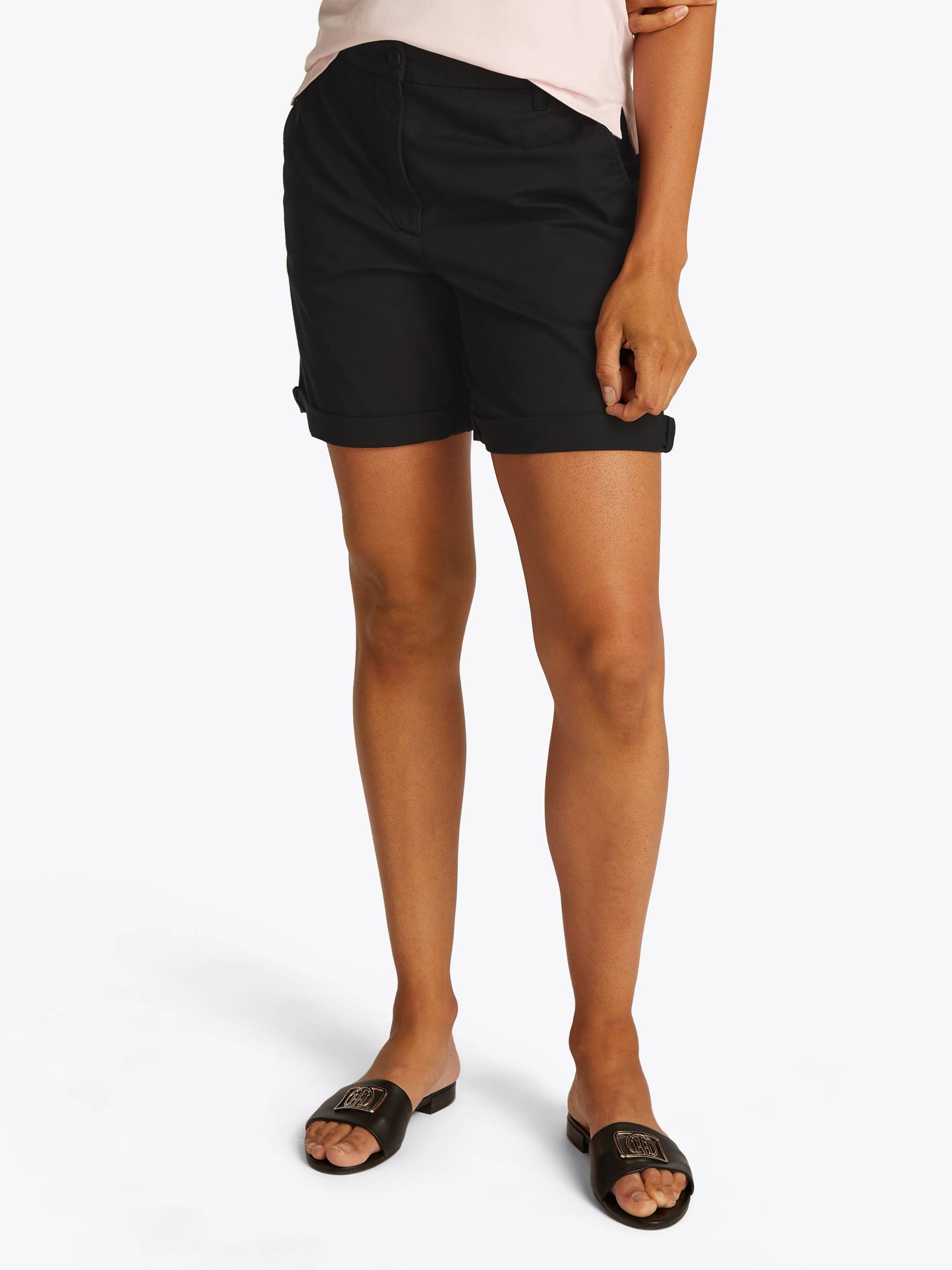 Tommy Hilfiger Chinoshorts »CO BLEND GMD CHINO SHORT«, mit Umschlagsaum von TOMMY HILFIGER