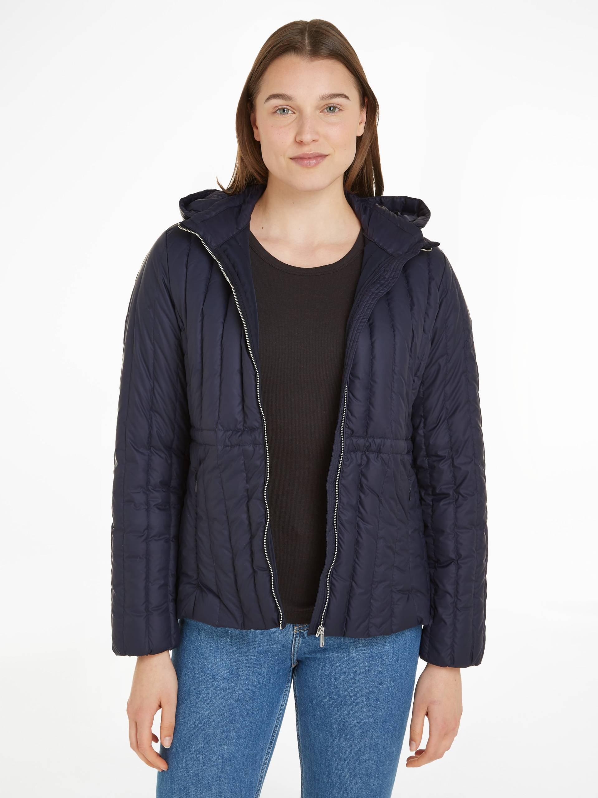 Tommy Hilfiger Daunenjacke »FEMININE LW DOWN JACKET«, mit Kapuze von TOMMY HILFIGER