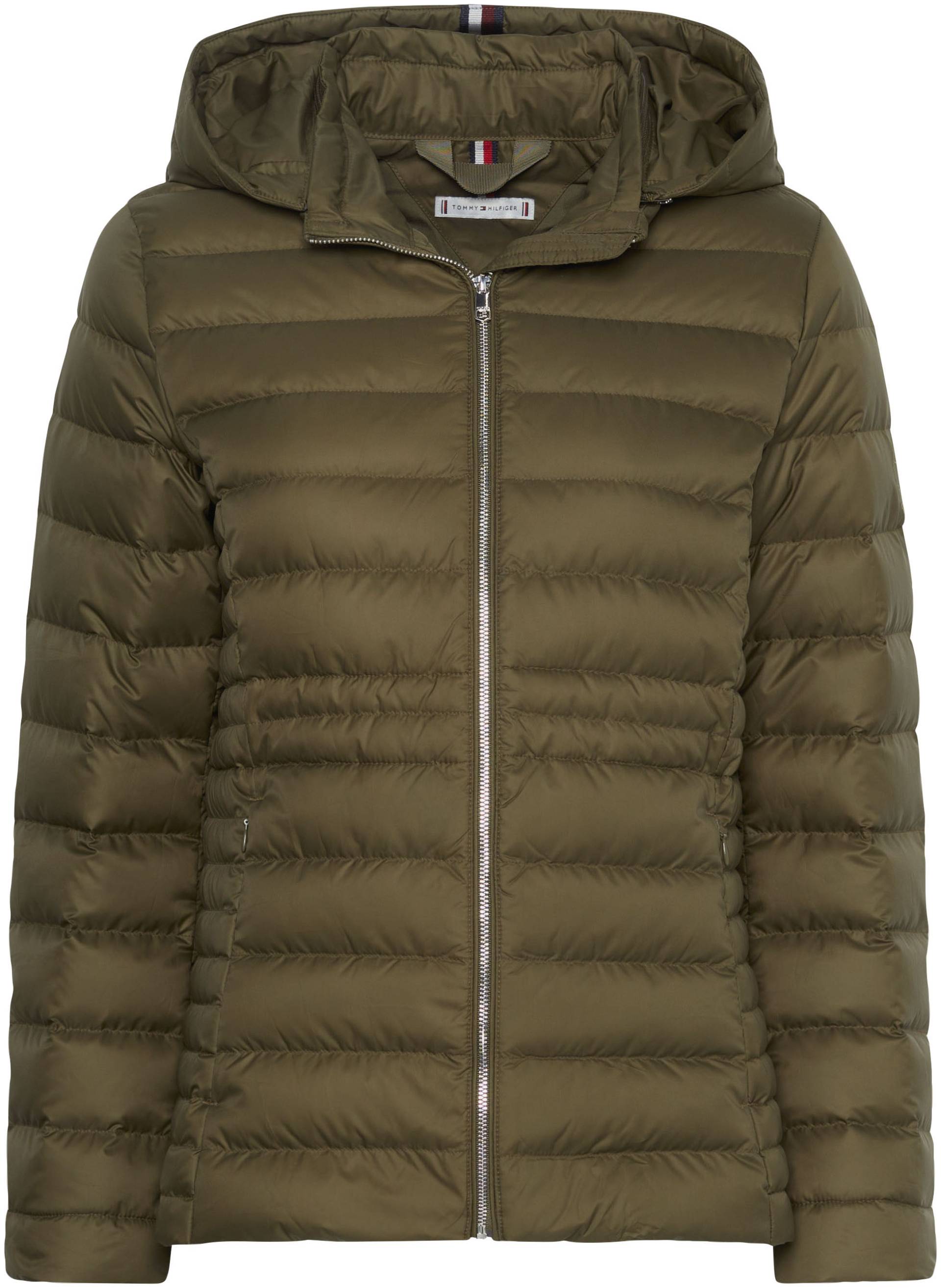 Tommy Hilfiger Daunenjacke »FEMININE LW DOWN JACKET«, mit Kapuze von TOMMY HILFIGER