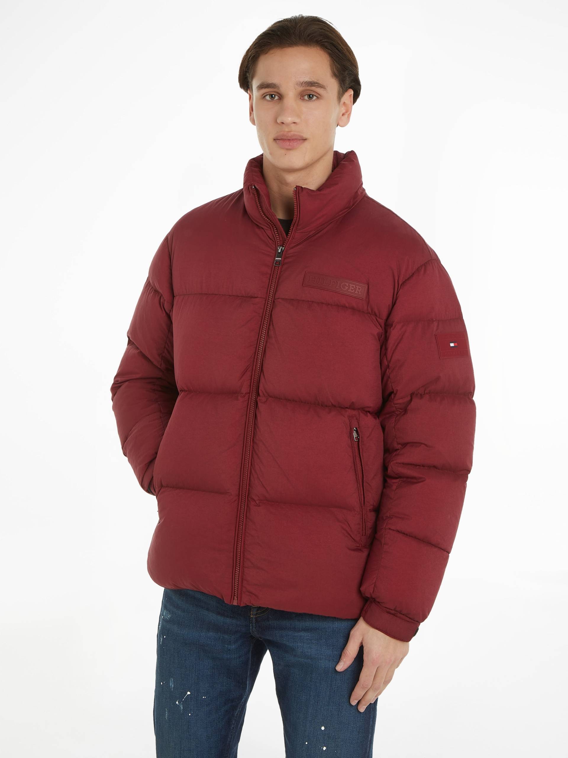 Tommy Hilfiger Daunenjacke »Jacke NEW YORK GMD«, ohne Kapuze von TOMMY HILFIGER