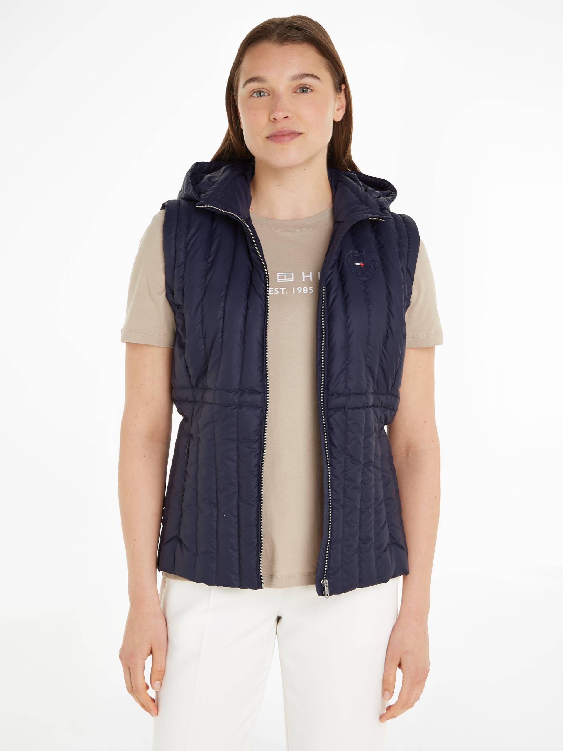 Tommy Hilfiger Daunenweste »FEMININE LW DOWN VEST« von TOMMY HILFIGER