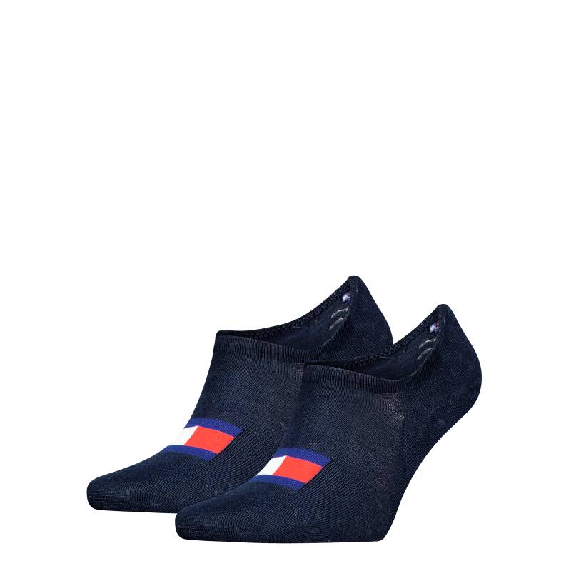 Tommy Hilfiger Füsslinge »TH UNI TJ FOOTIE 2P FLAG«, (2 Paar), Mit grossem Flag-Label vorn von TOMMY HILFIGER