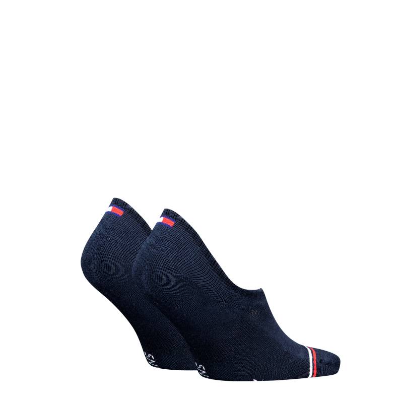 Tommy Hilfiger Füsslinge »TH UNI TJ FOOTIE 2P ICONIC«, (2 Paar), Mit eingestricktem Flag-Label von TOMMY HILFIGER