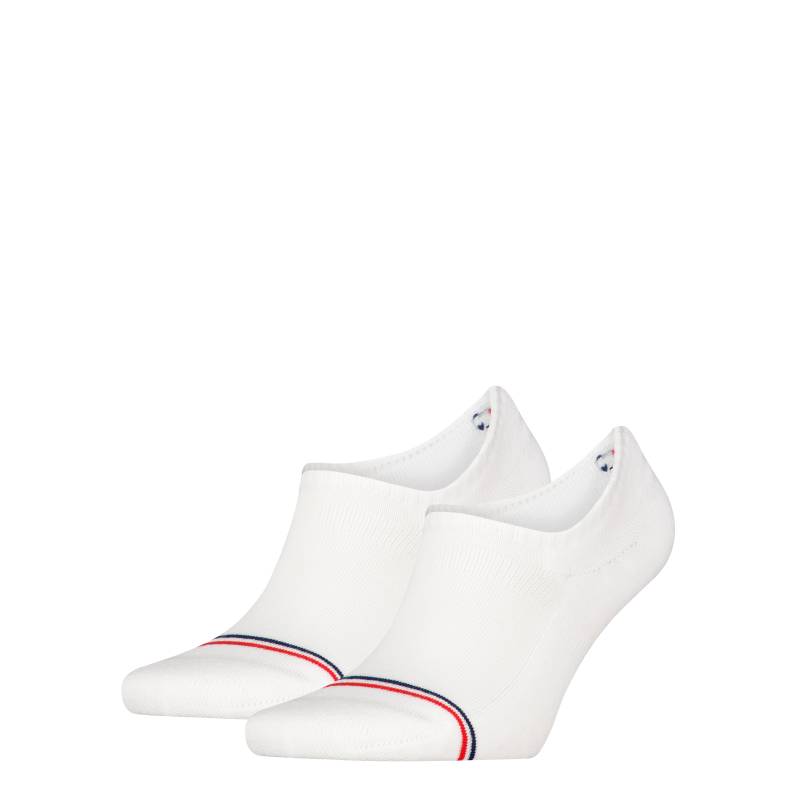 Tommy Hilfiger Füsslinge »TH UNI TJ FOOTIE 2P ICONIC«, (2 Paar), Mit eingestricktem Flag-Label von TOMMY HILFIGER