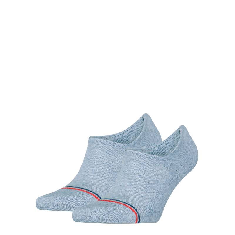Tommy Hilfiger Füsslinge »TH UNI TJ FOOTIE 2P ICONIC«, (2 Paar), Mit eingestricktem Flag-Label von TOMMY HILFIGER