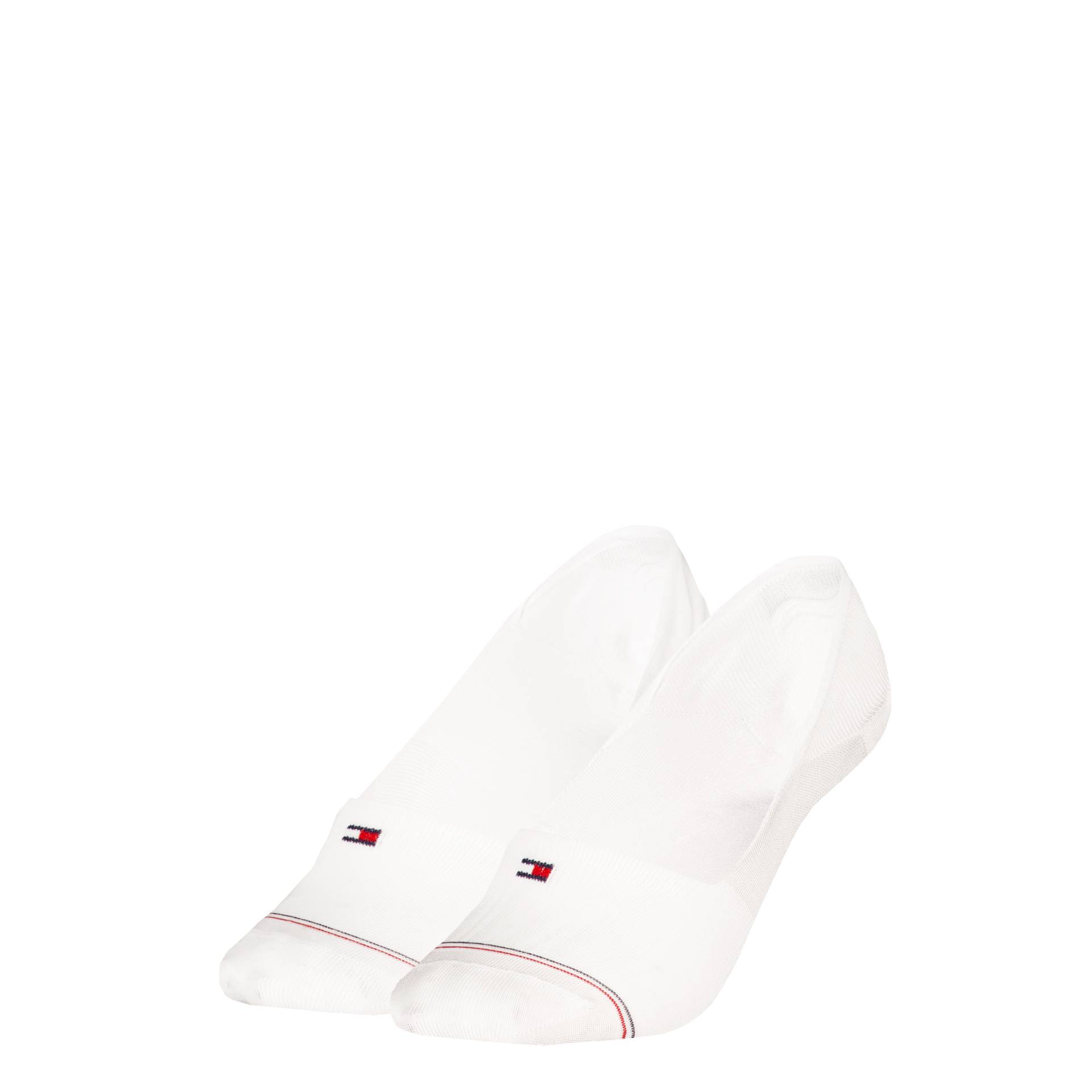Tommy Hilfiger Füsslinge »TH WOMEN FOOTIE MC 2P SHINE«, (2er-Pack), mit silikonisierten Fersenstreifen von TOMMY HILFIGER