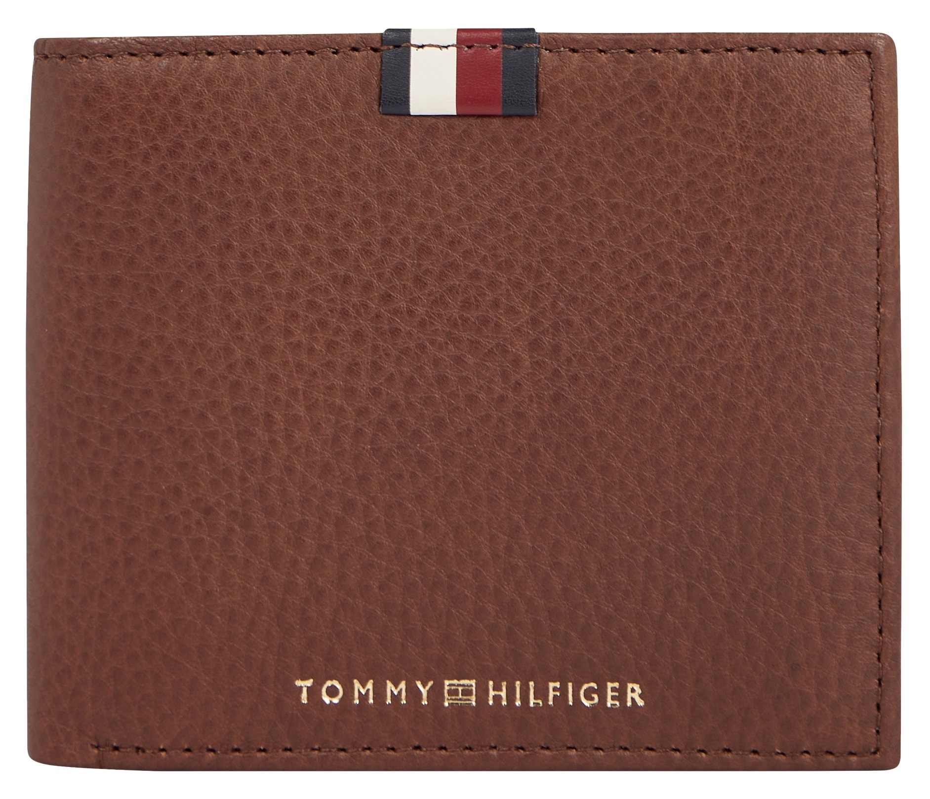 Tommy Hilfiger Geldbörse »TH PREM LEA CC FLAP AND COIN« von TOMMY HILFIGER