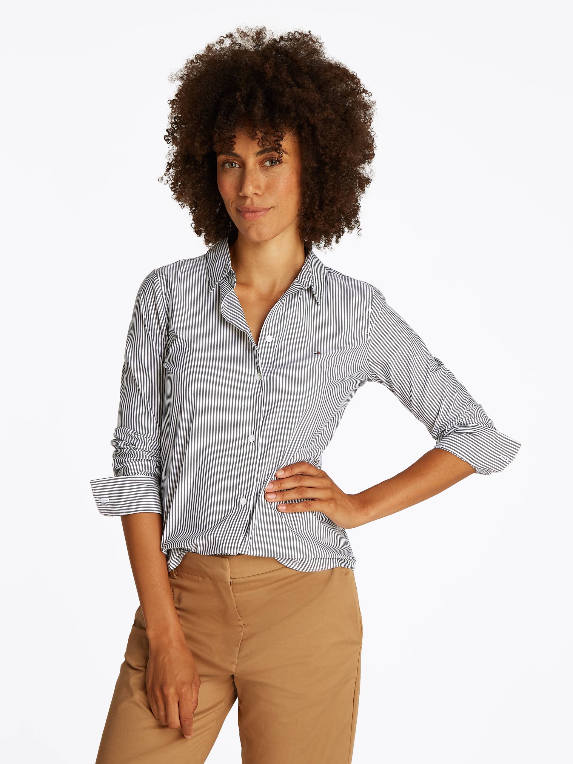Tommy Hilfiger Hemdbluse »ESS POPLIN REGULAR SHIRT«, im klassischen Stil Tommy Hilfiger Hemdbluse »ESS POPLIN REGULAR SHIRT«, im klassischen Stil von TOMMY HILFIGER