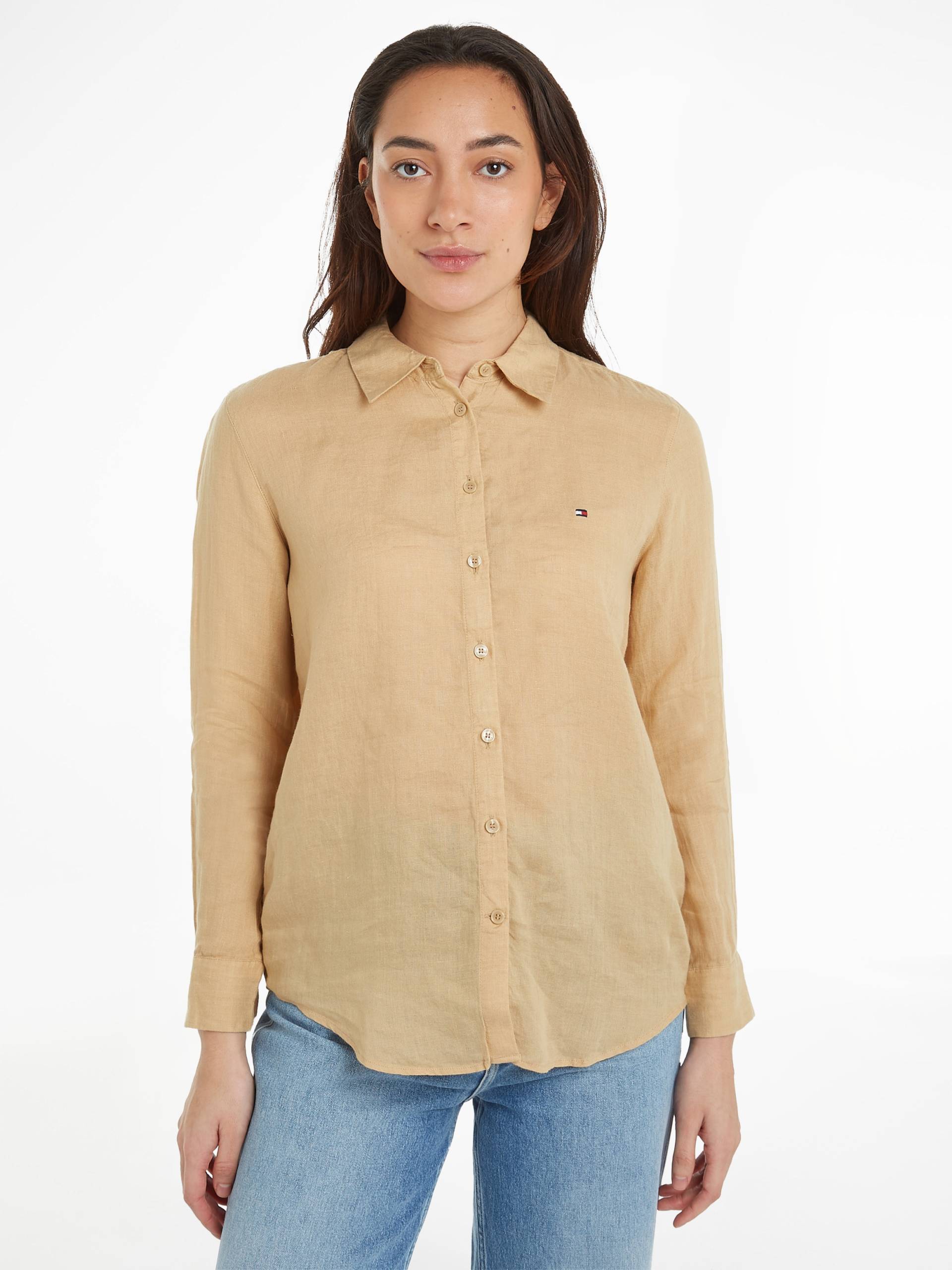 Tommy Hilfiger Hemdbluse »LINEN RELAXED SHIRT LS« von TOMMY HILFIGER