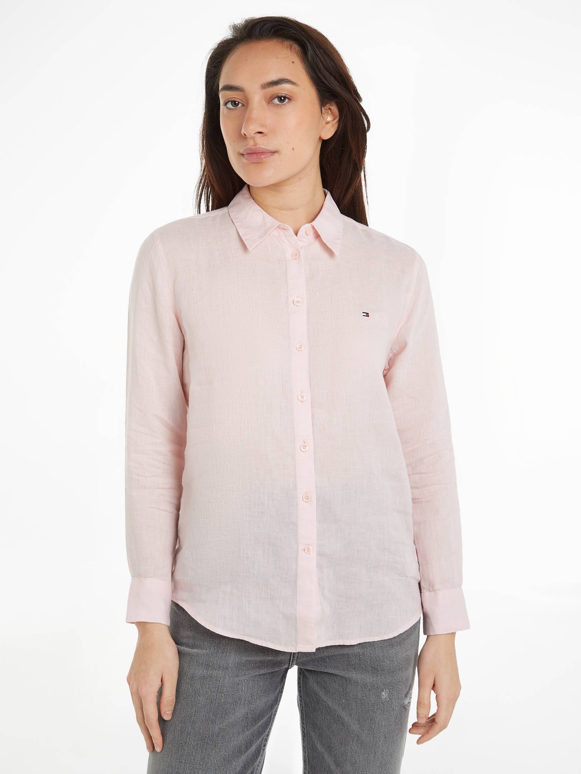 Tommy Hilfiger Hemdbluse »LINEN RELAXED SHIRT LS« von TOMMY HILFIGER