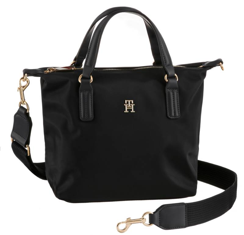 Tommy Hilfiger Henkeltasche »POPPY NEW SMALL TOTE«, Damen Umhängetasche, Shopper, mit Markenemblem vorne von TOMMY HILFIGER