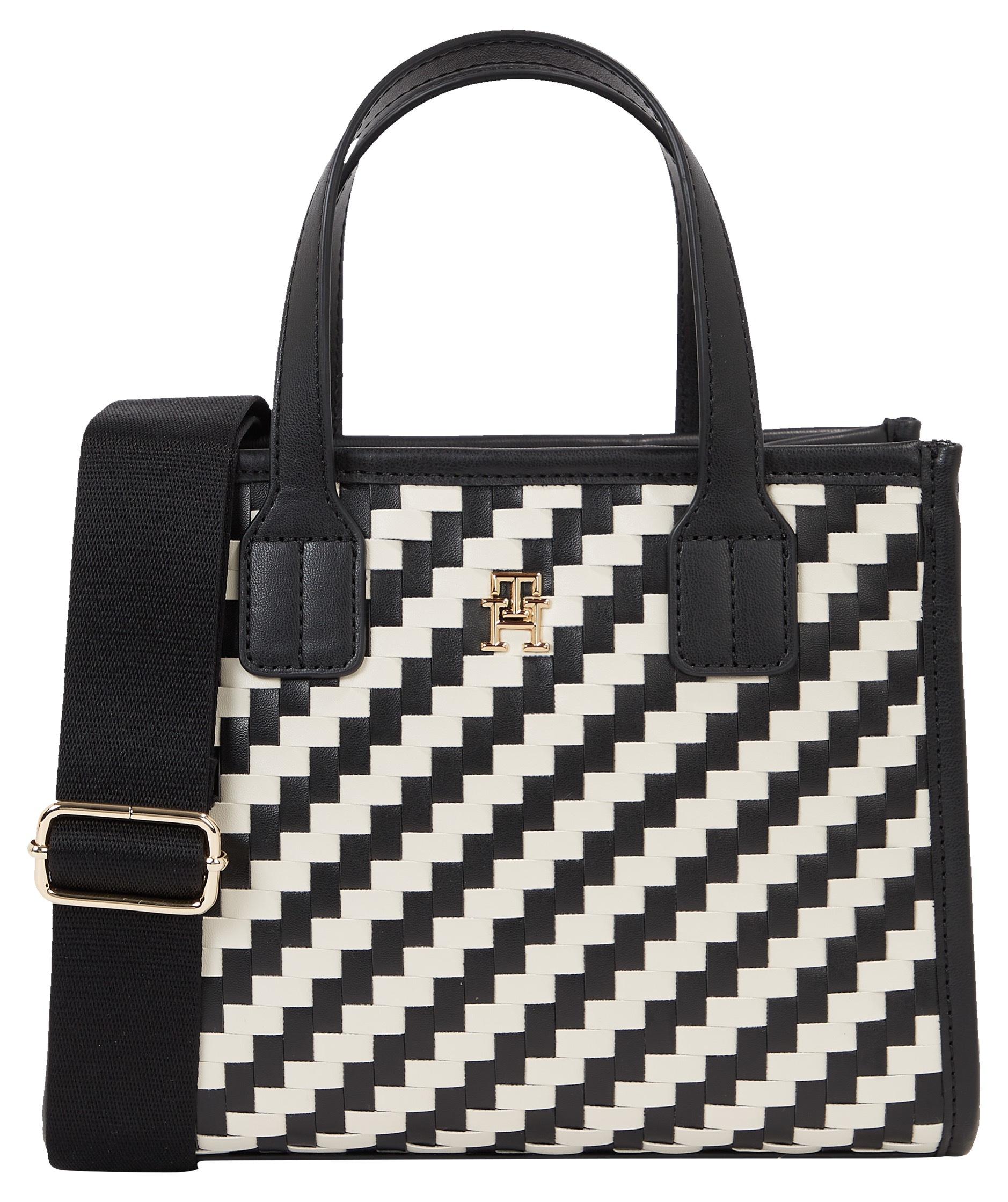 Tommy Hilfiger Henkeltasche »TH CITY SMALL TOTE WOVEN« von TOMMY HILFIGER