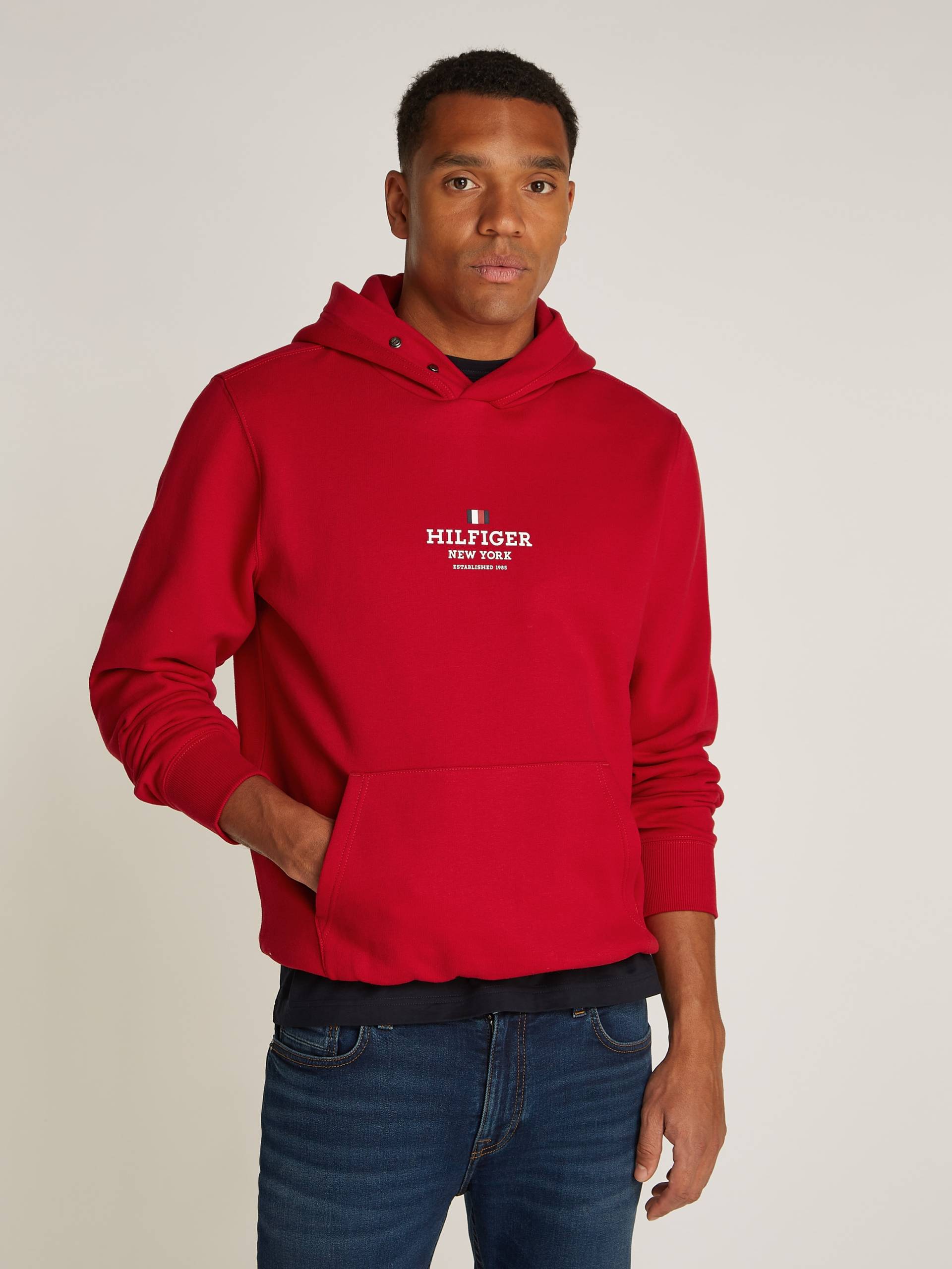 Tommy Hilfiger Hoodie, mit Logodruck Tommy Hilfiger Hoodie, mit Logodruck von TOMMY HILFIGER